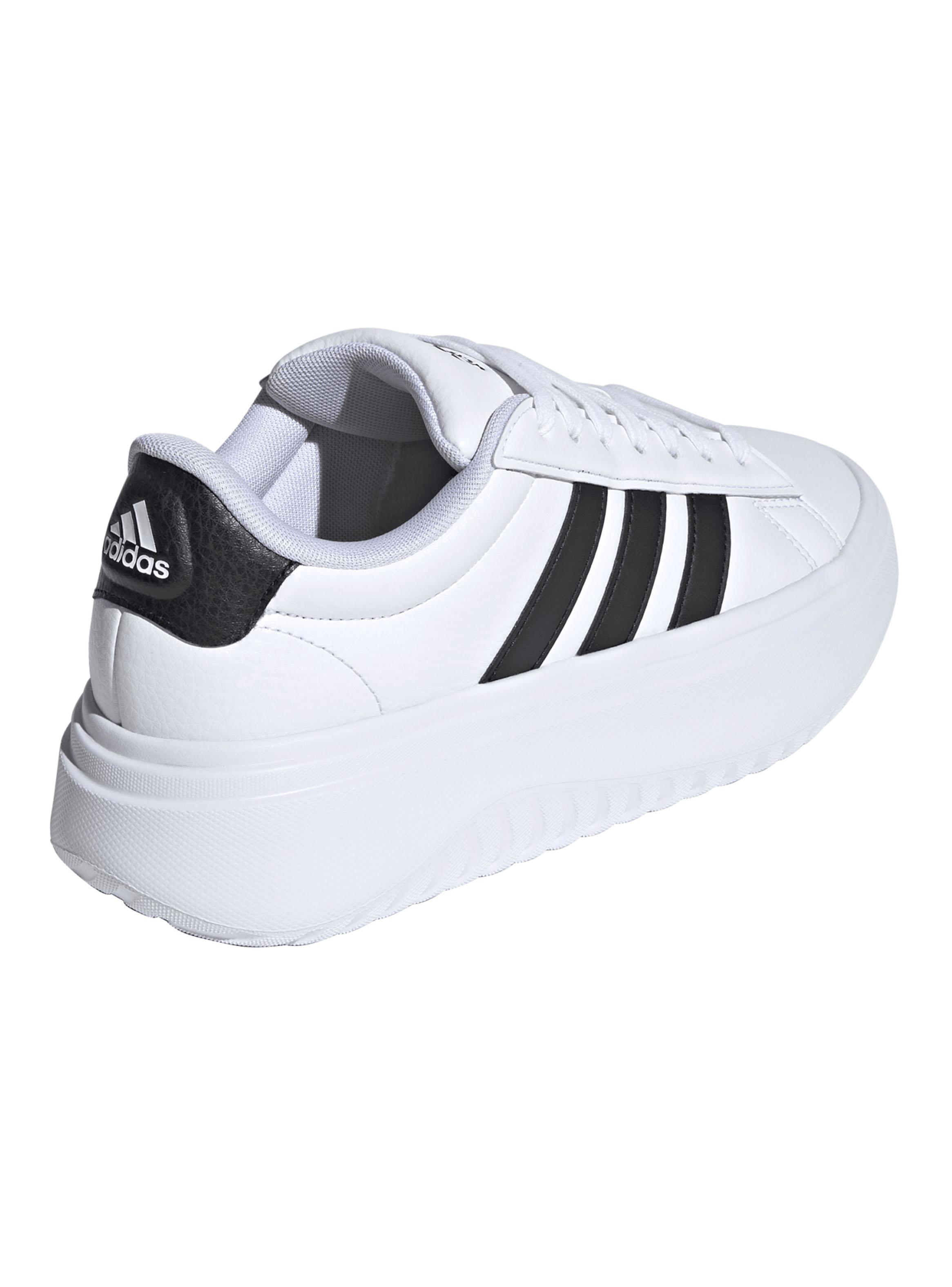 Zapatilla Urbana Logo Grand Court Plataforma Mujer-3