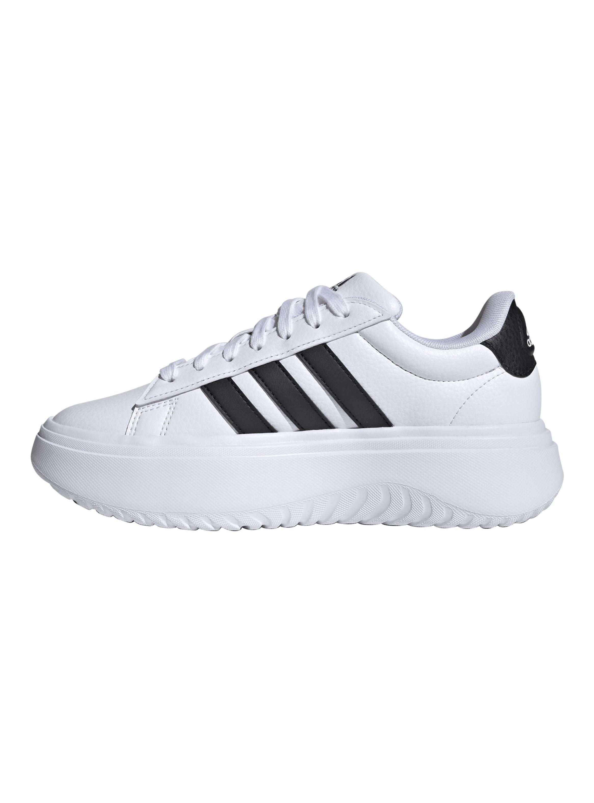 Zapatilla Urbana Logo Grand Court Plataforma Mujer-2