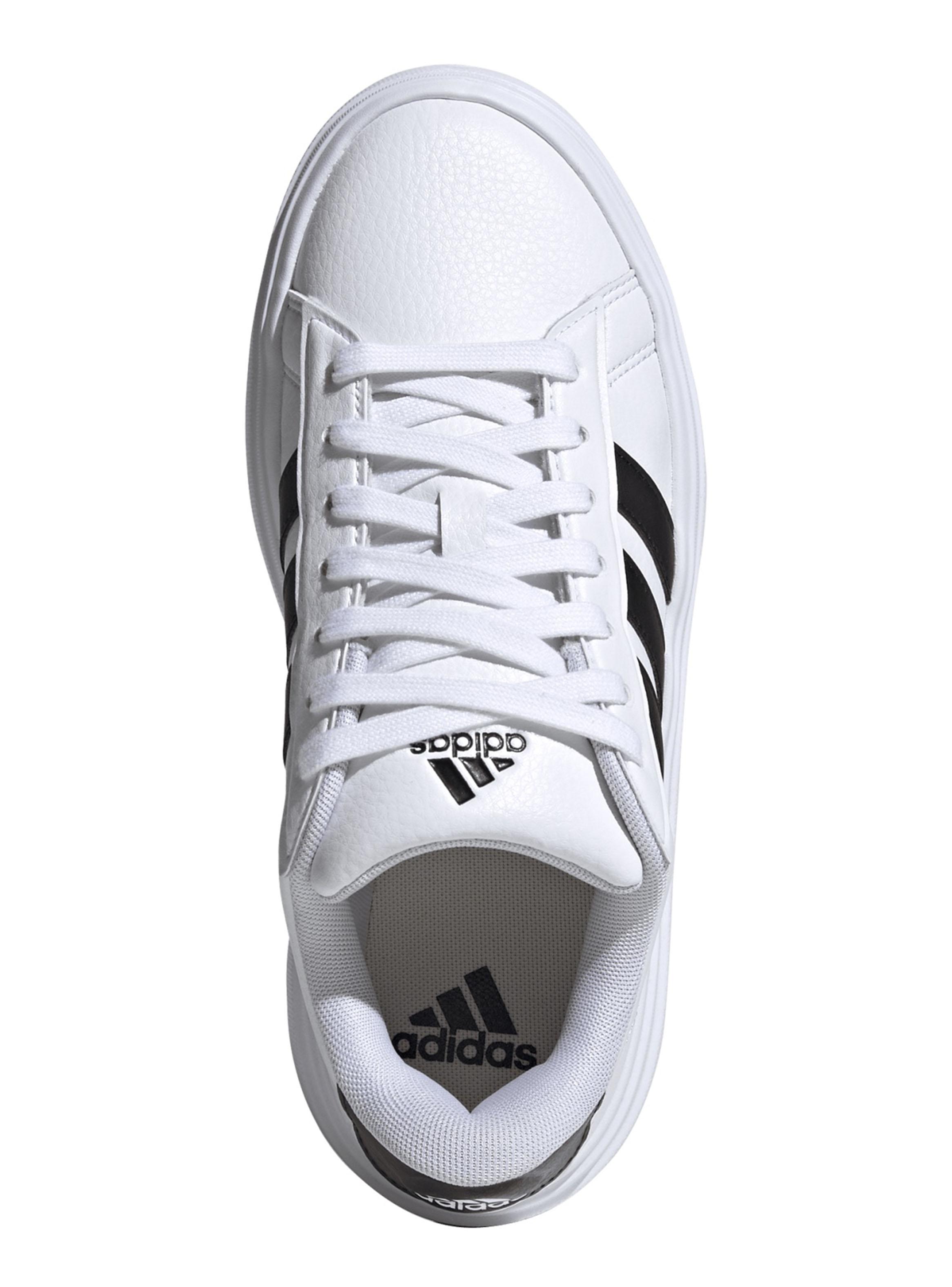 Zapatilla Urbana Logo Grand Court Plataforma Mujer-4