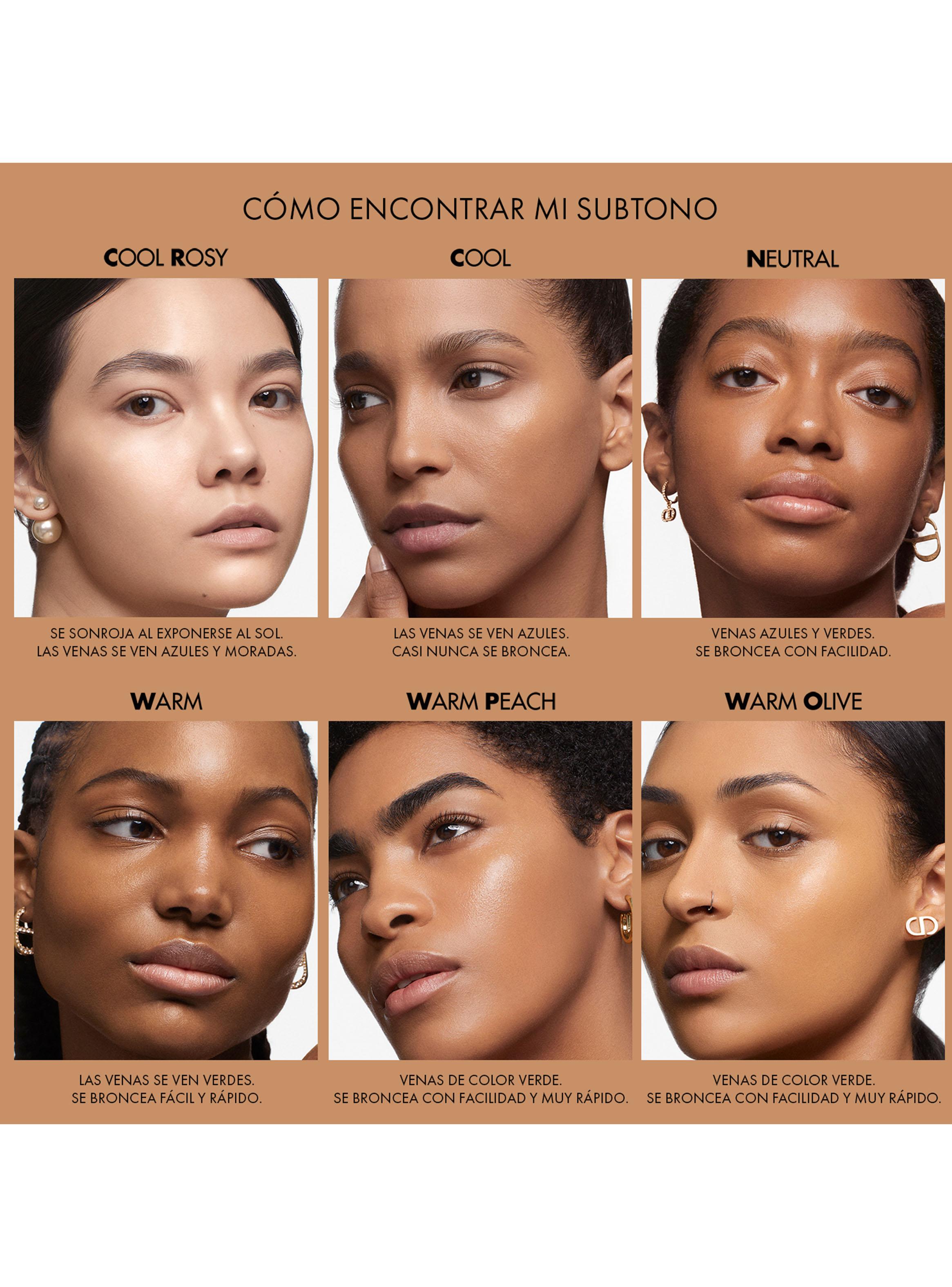 Base de Maquillaje Mate Natural Difuminadora Dior Forever Skin Wear 2 Warm Olive-5