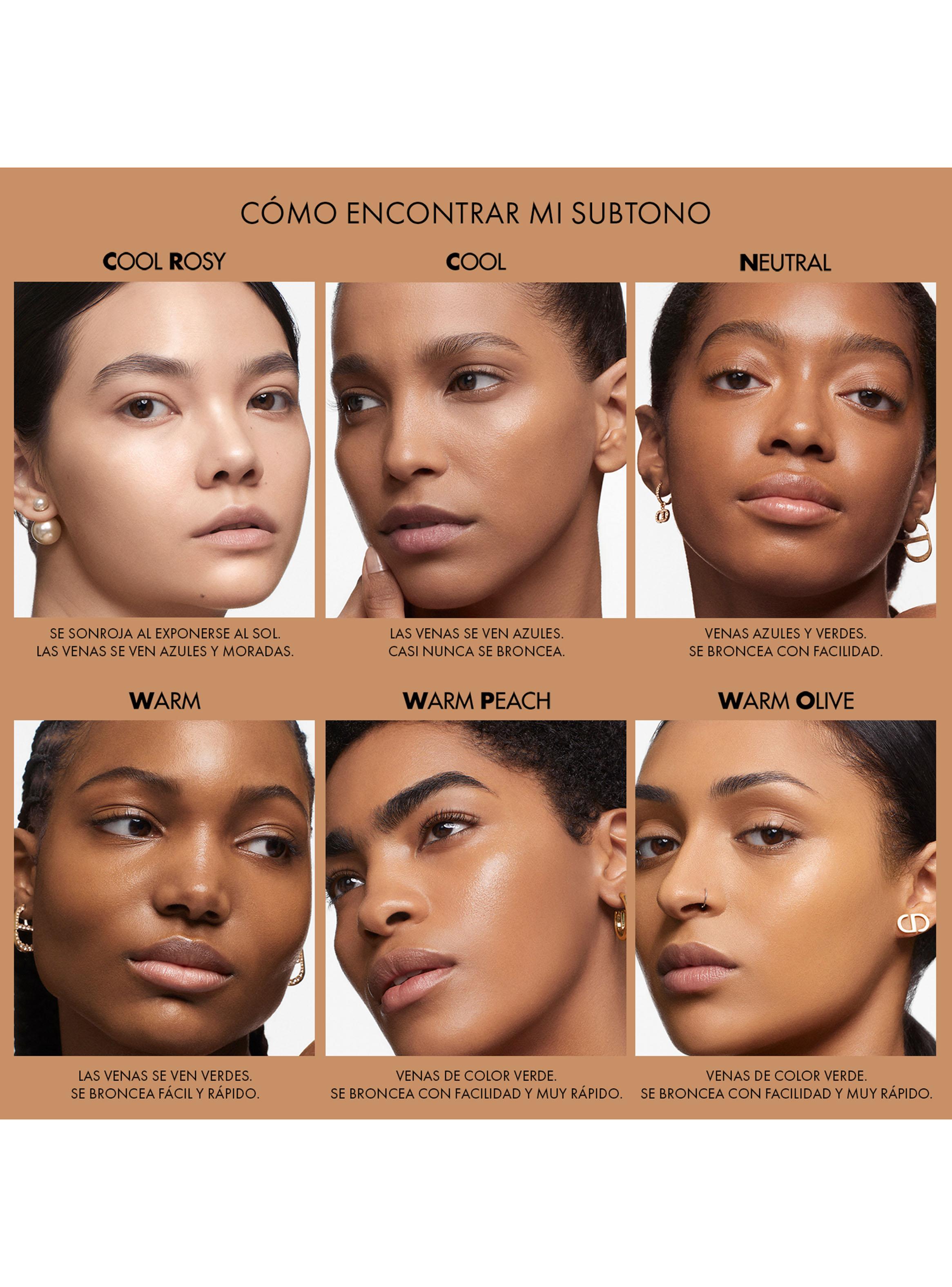 Base de Maquillaje Mate Natural Difuminadora Dior Forever Skin Wear 3 Warm Olive-5