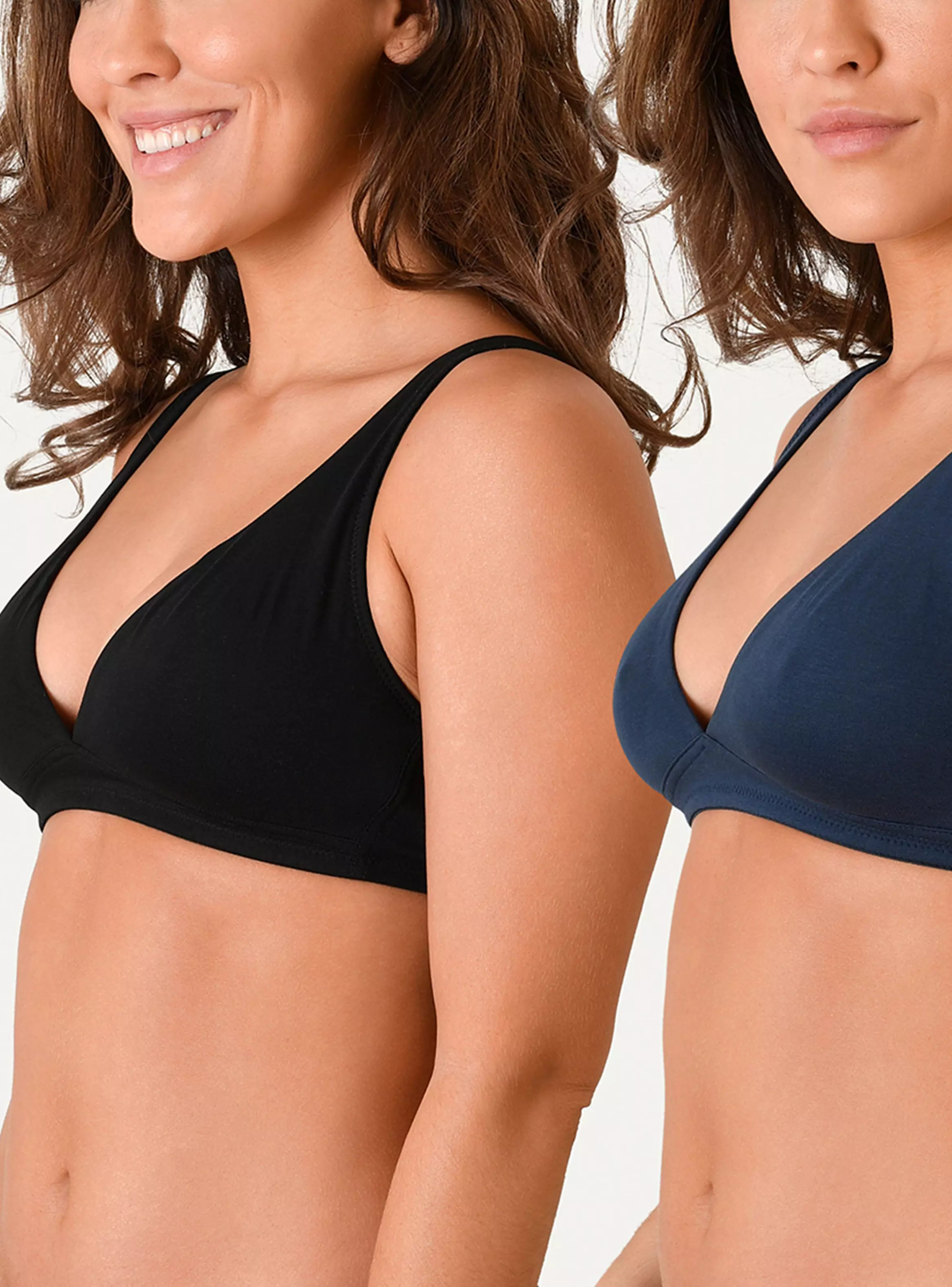 Pack 2 Sostén Cobertura Natural Flores-0