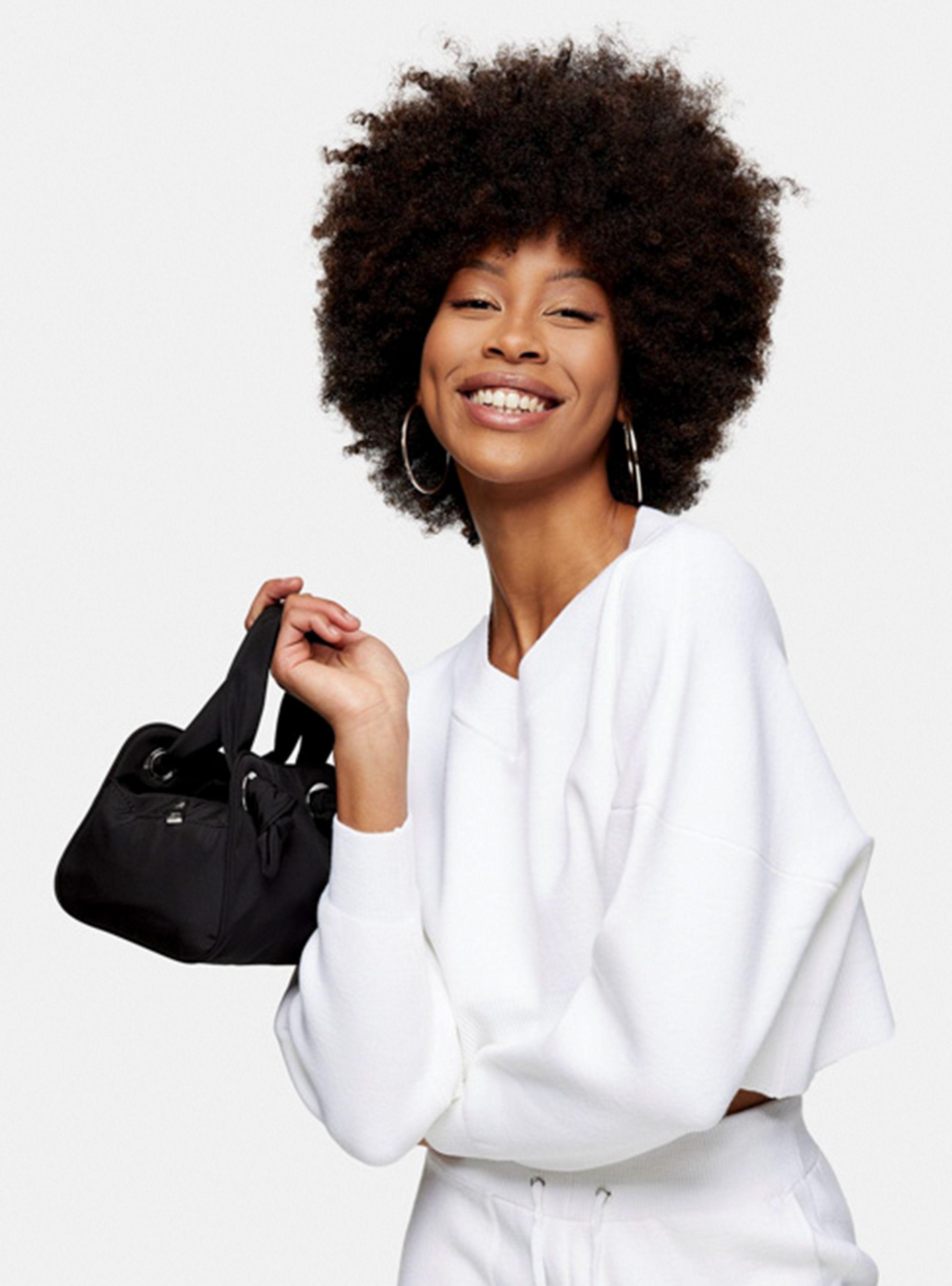 Polerón Ivory High Crop Knitted Topshop-0