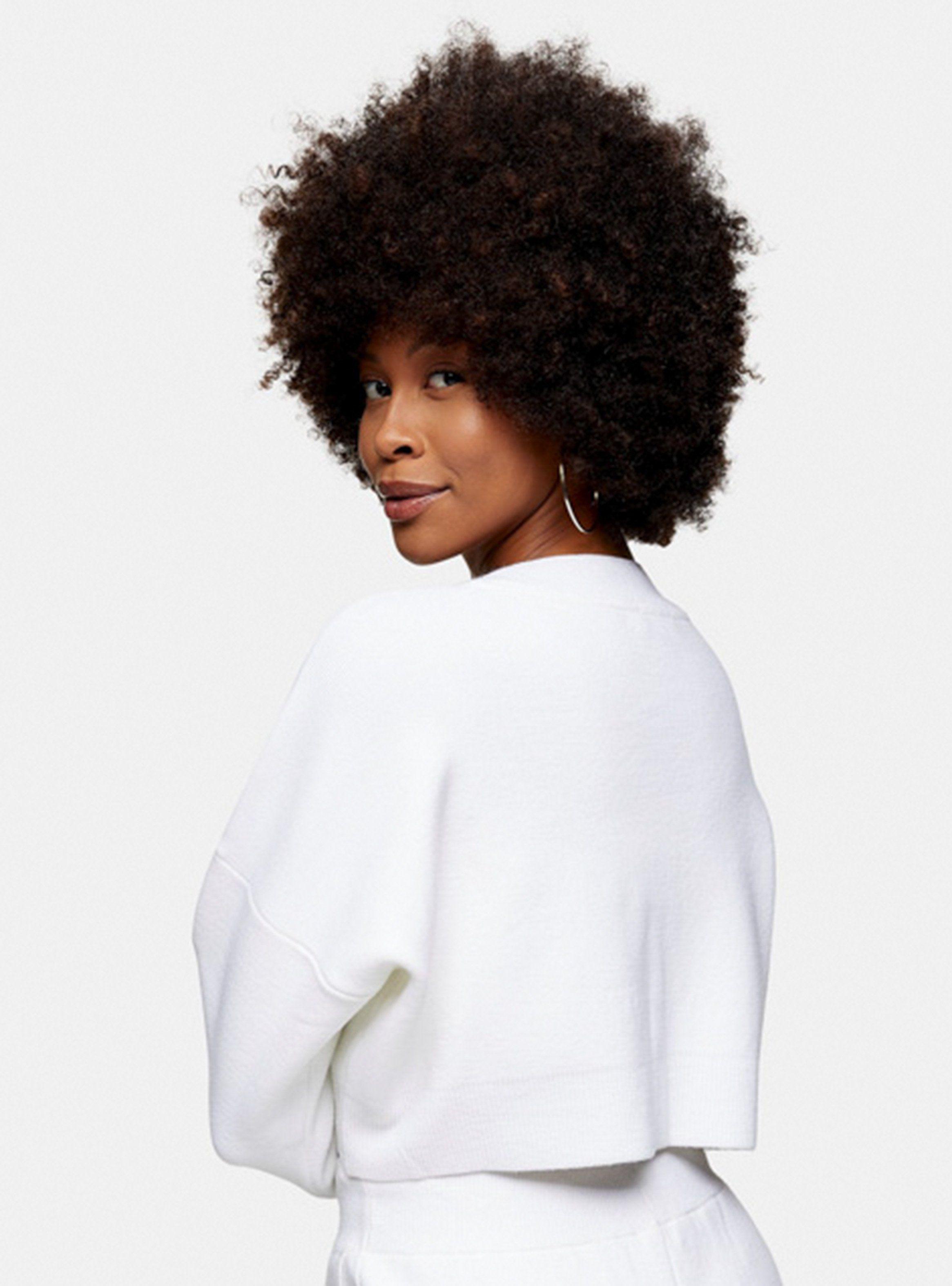 Polerón Ivory High Crop Knitted Topshop-1