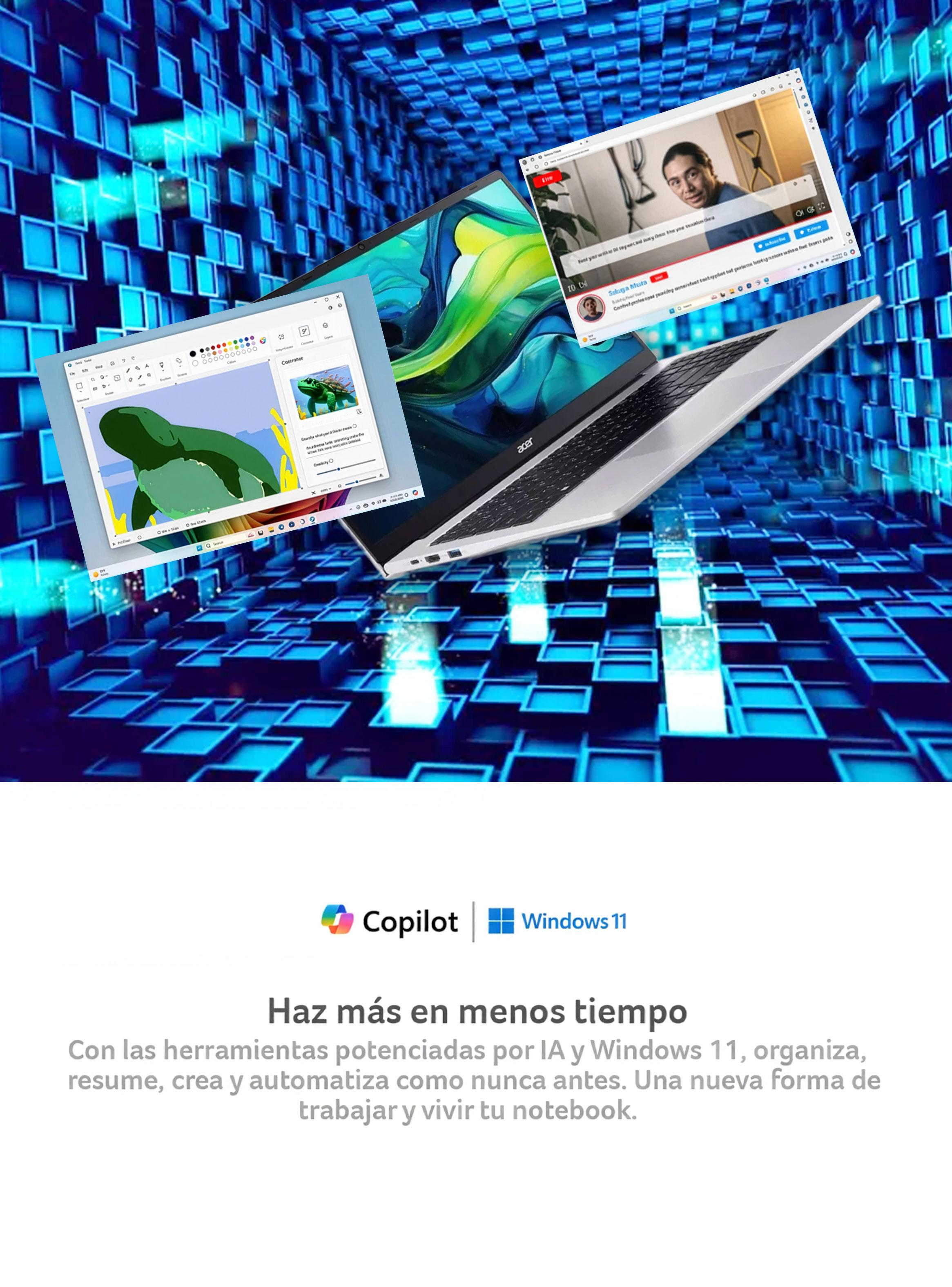 Notebook Aspire Lite AL15-43P-R3UW-5 AMD Ryzen 7 20GB RAM 512GB SSD 15.6'' FHD 60Hz-4