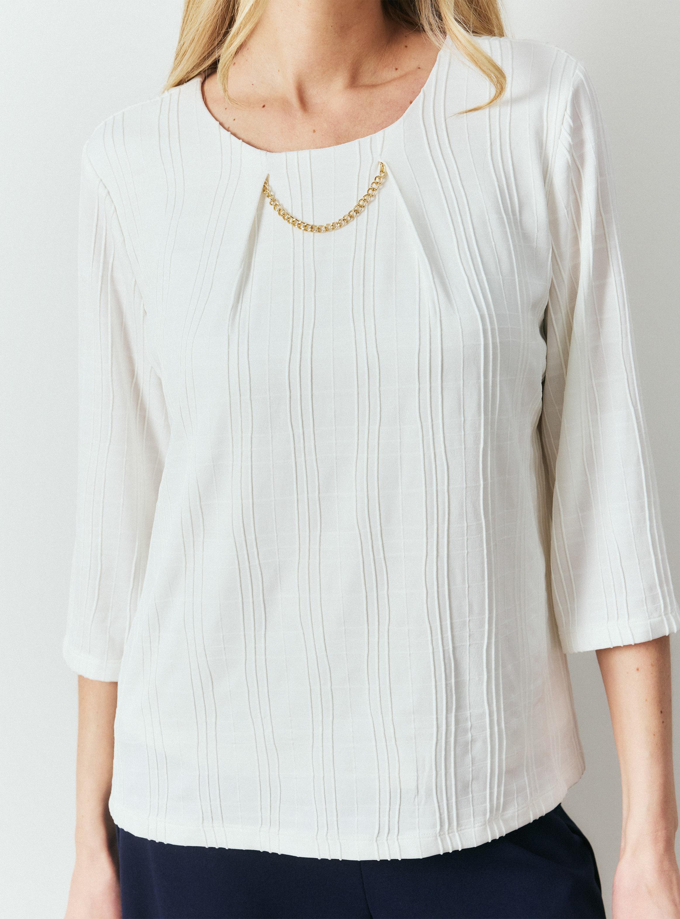 Polera Jacquard con Cadena-3