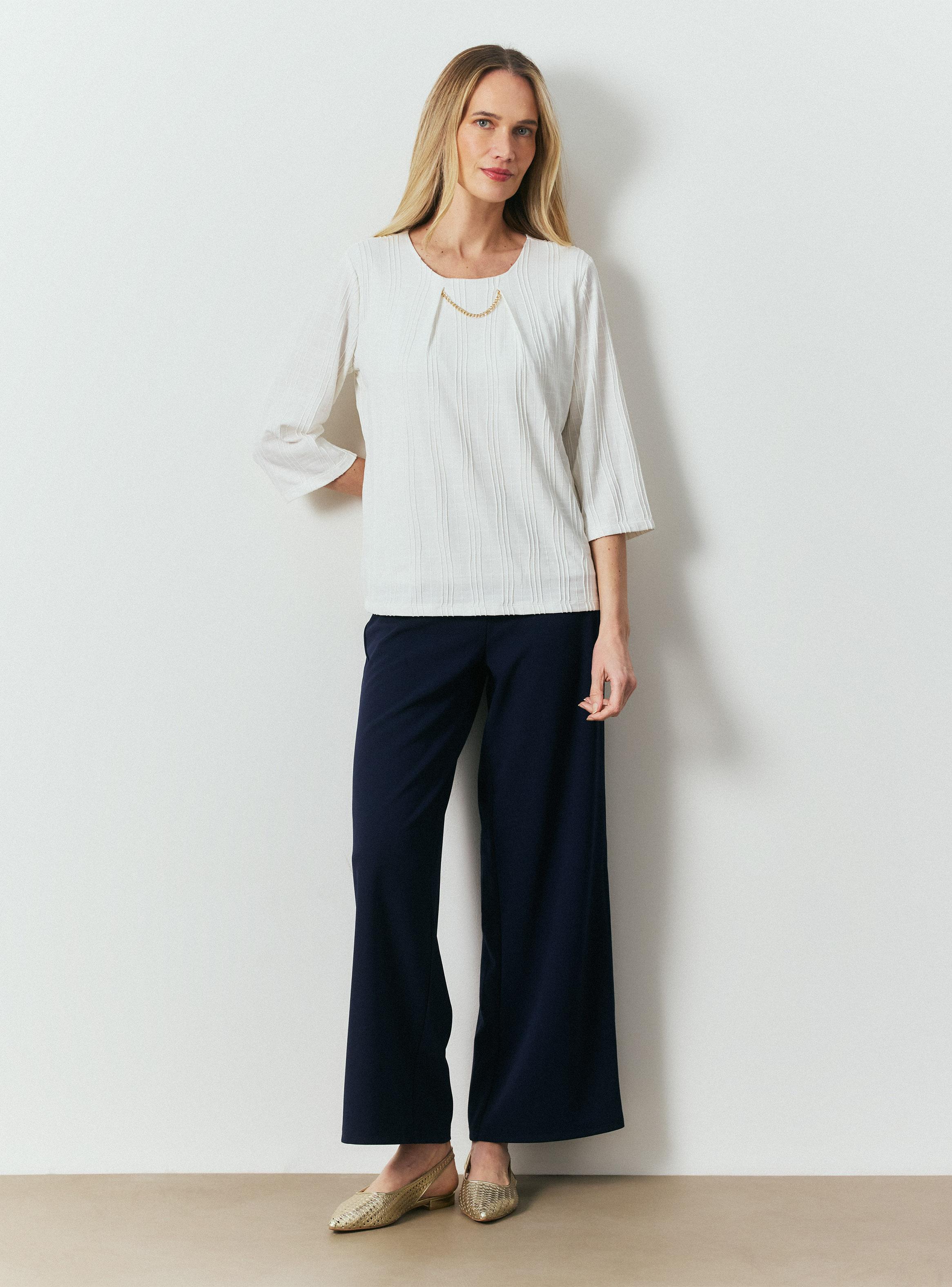 Polera Jacquard con Cadena-4