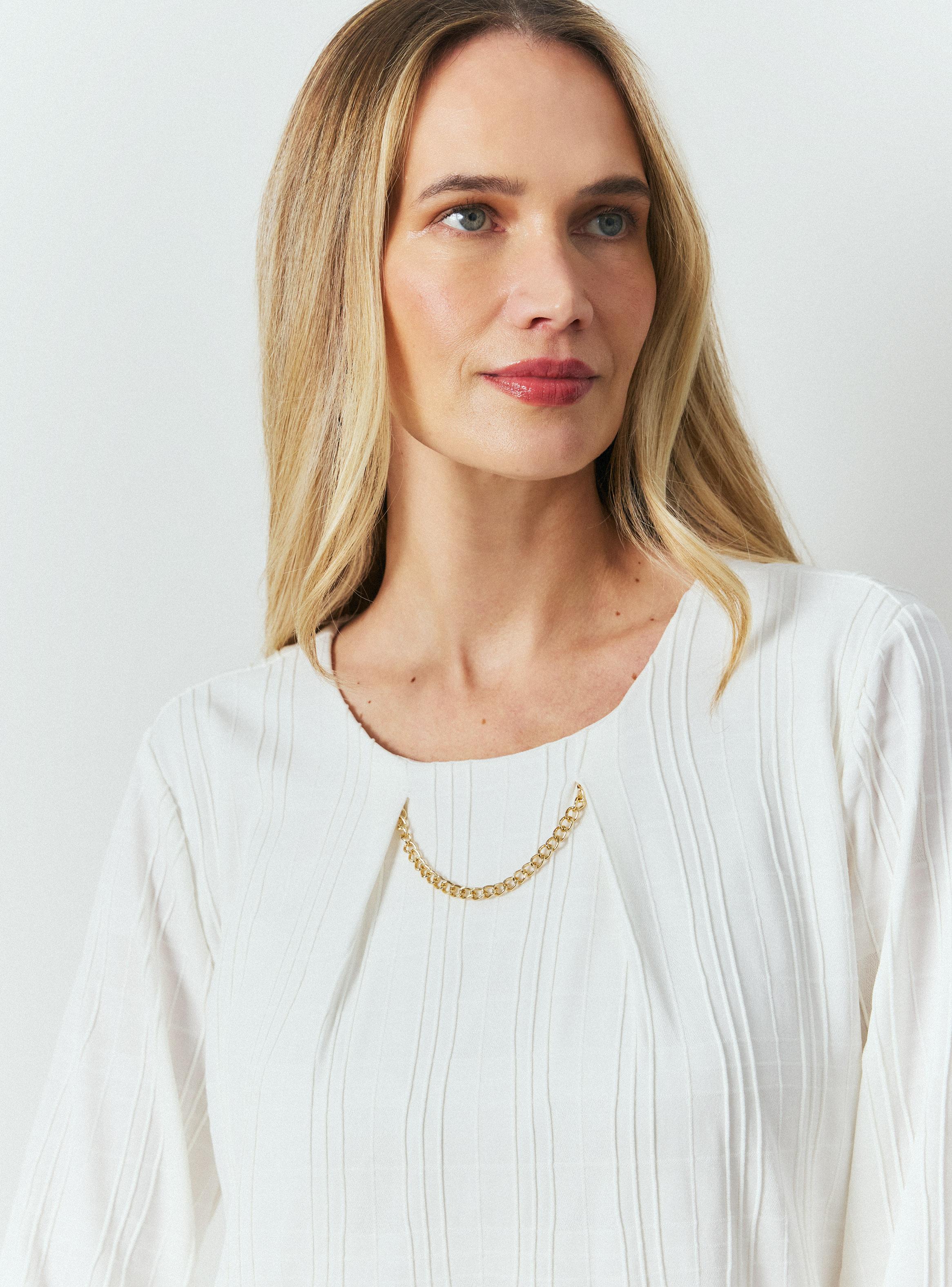 Polera Jacquard con Cadena-2