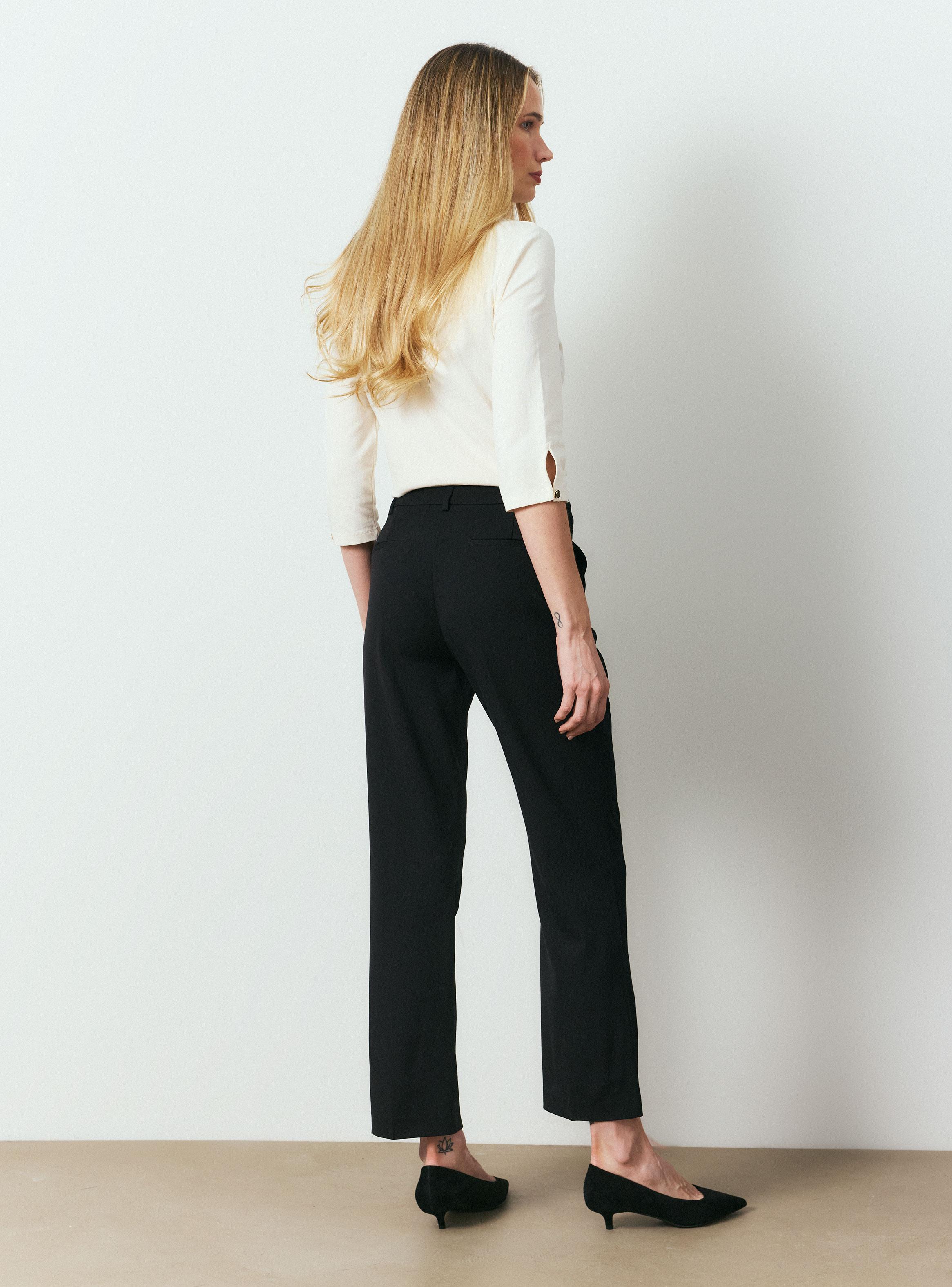 Pantalón Palazzo Crep-5