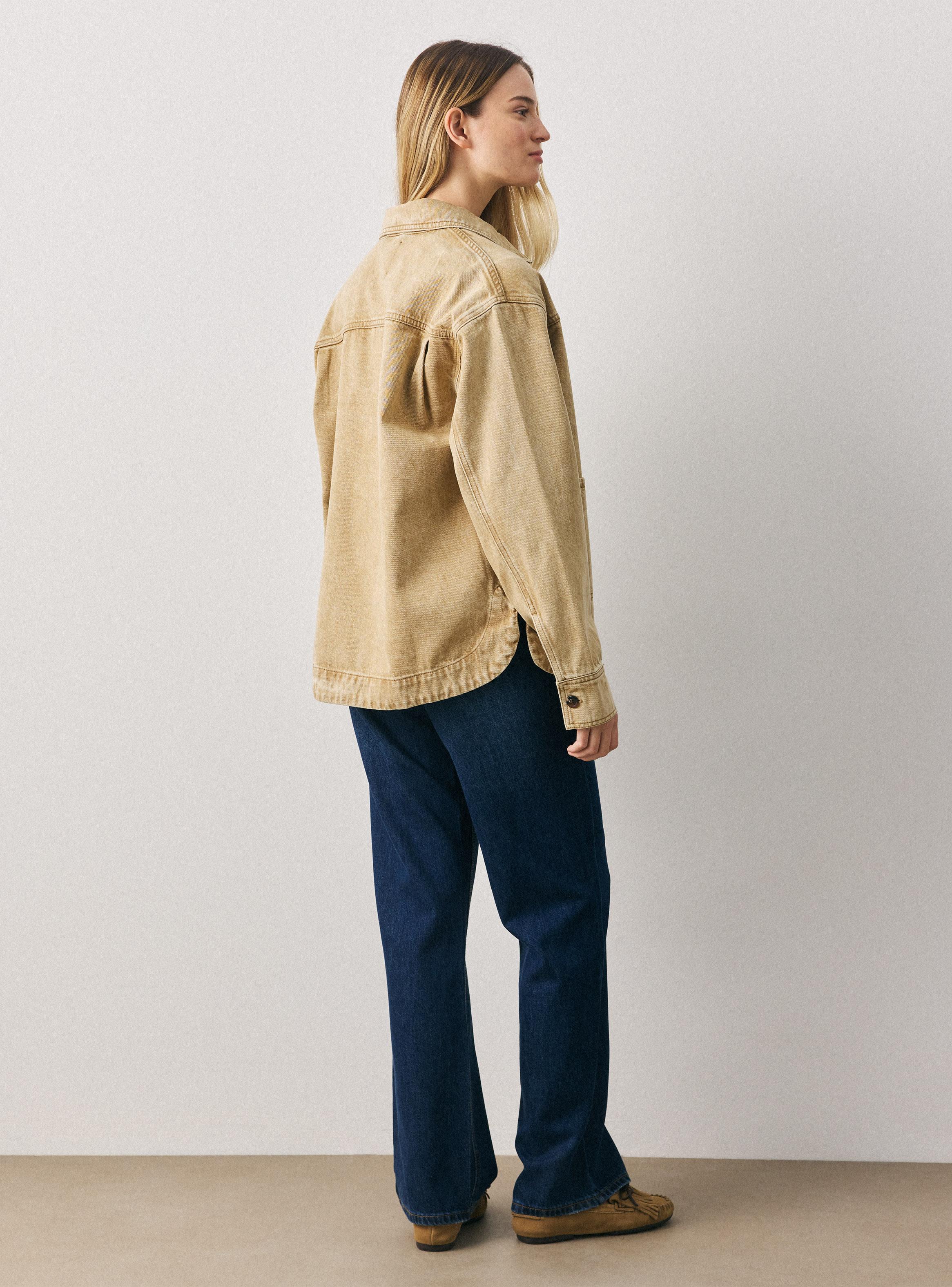 Chaqueta Denim con Botones de Carey-5