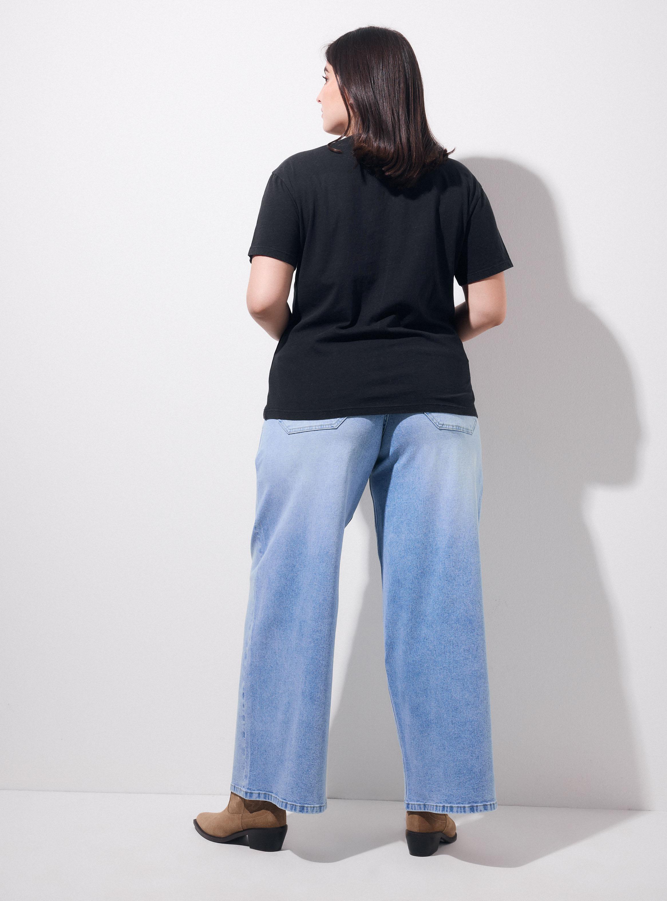 Polera Lavada Estampado y Strass-5