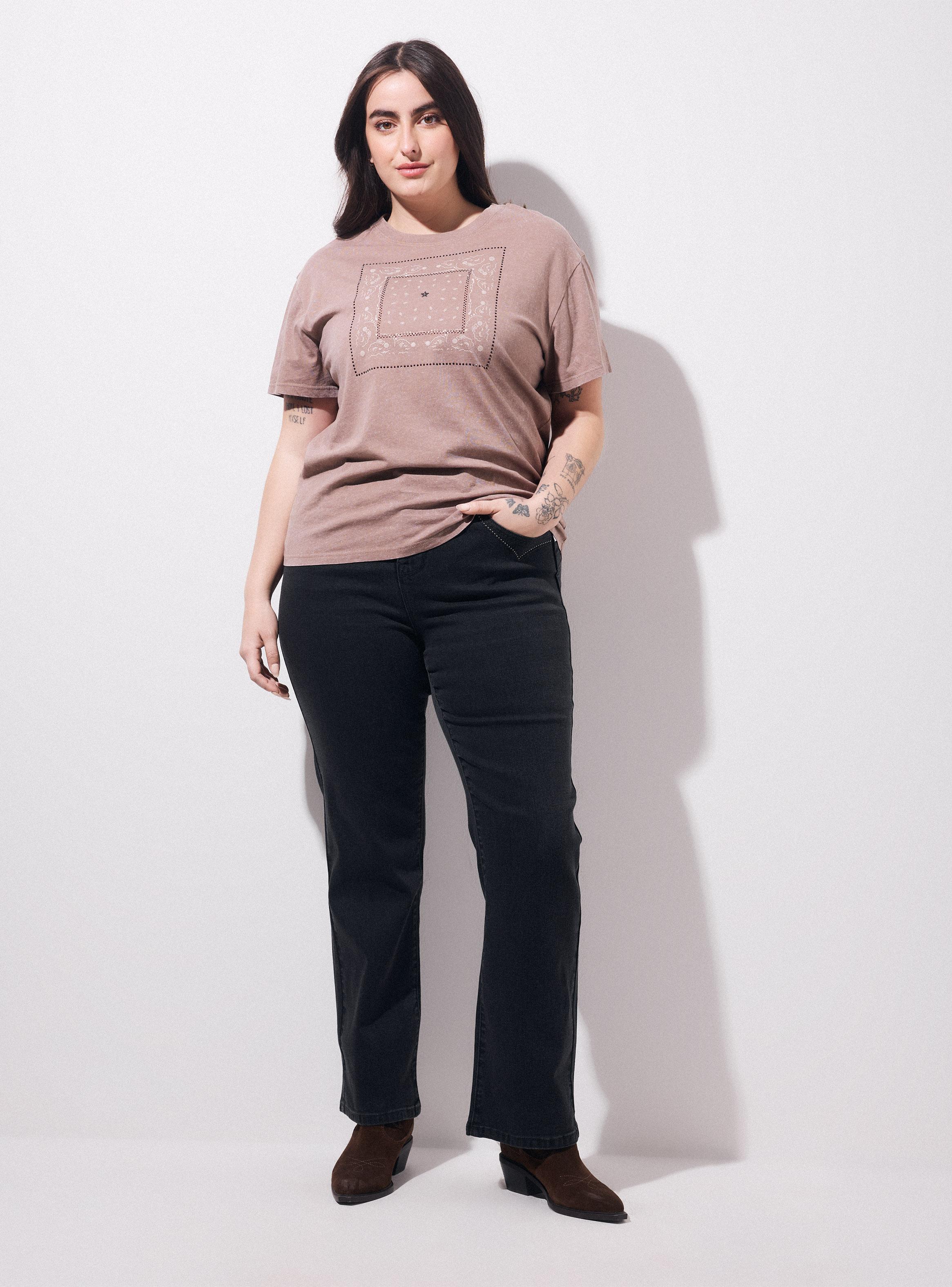 Jeans Pushup Flare-4