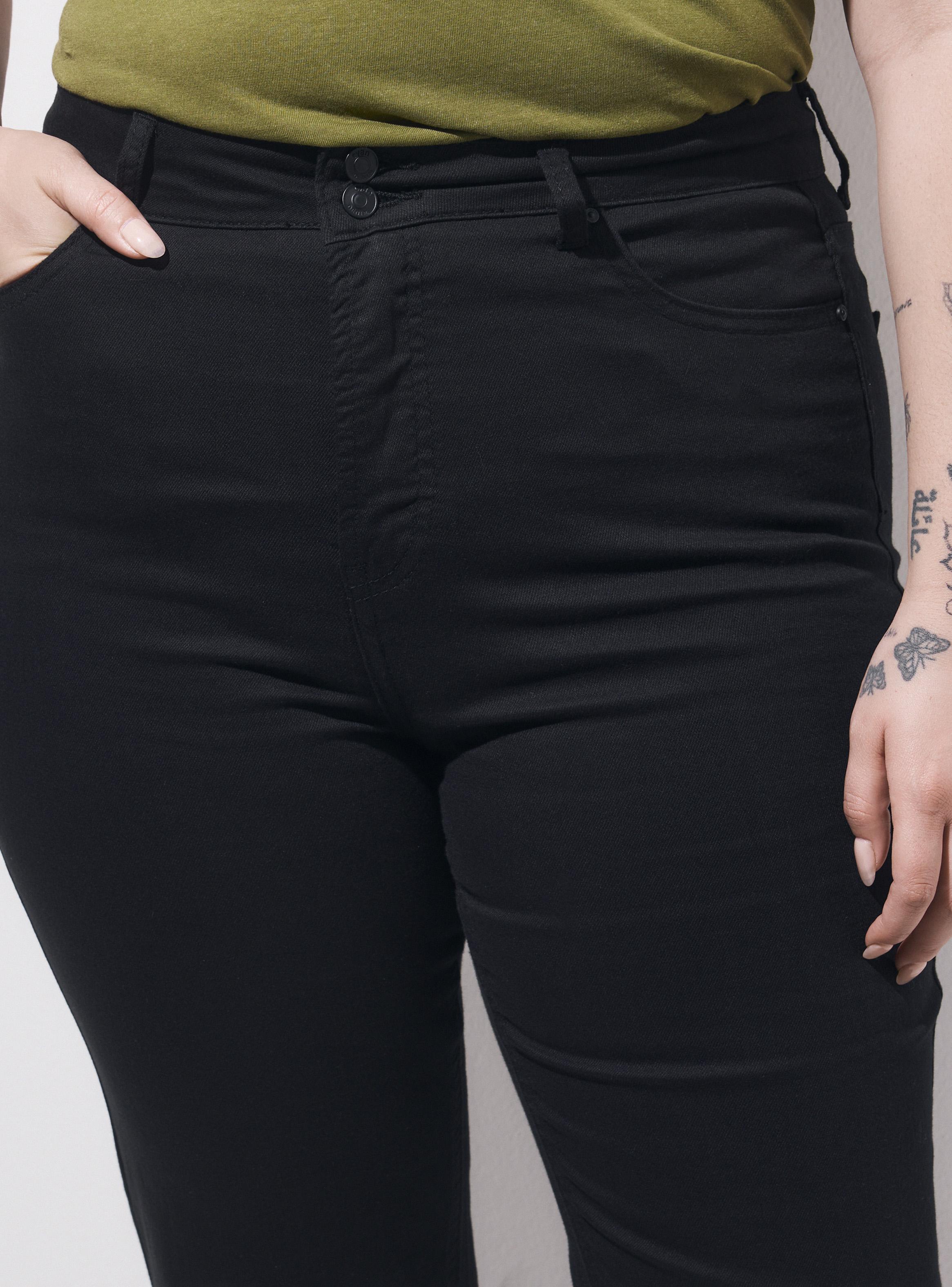 Jeans Flare Crop-2