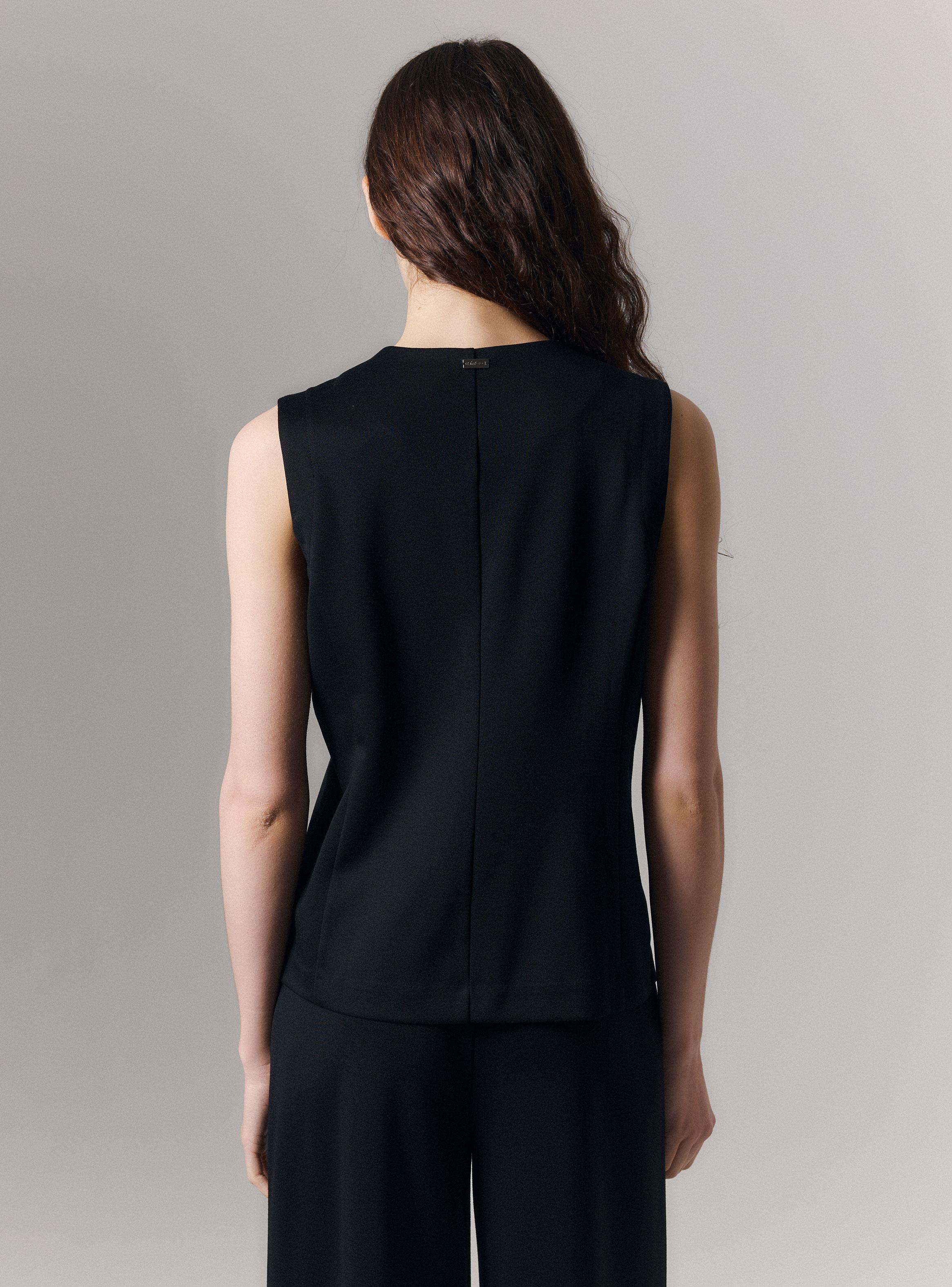 Chaleco Vest con Botones Frontales-1