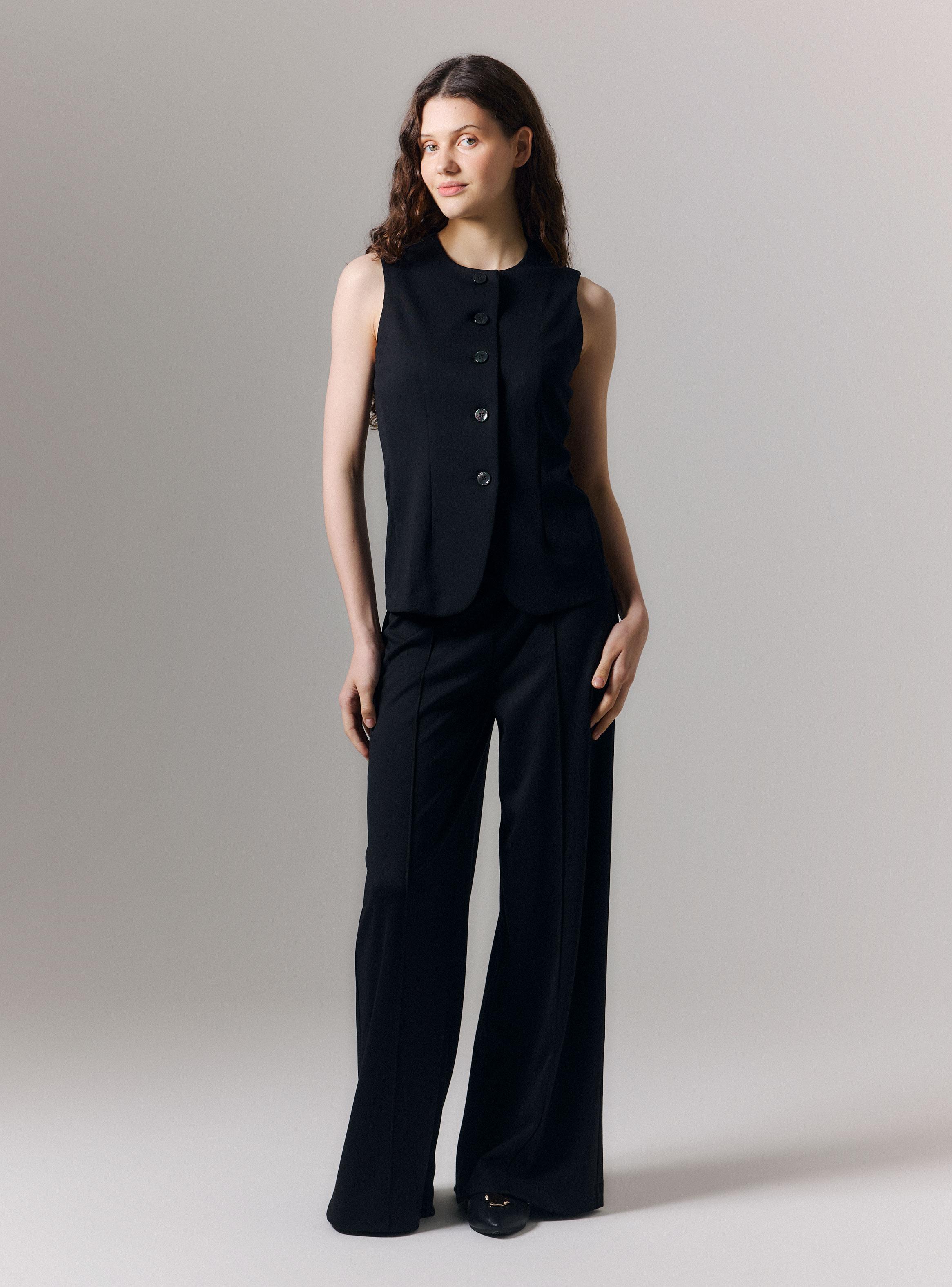 Chaleco Vest con Botones Frontales-4