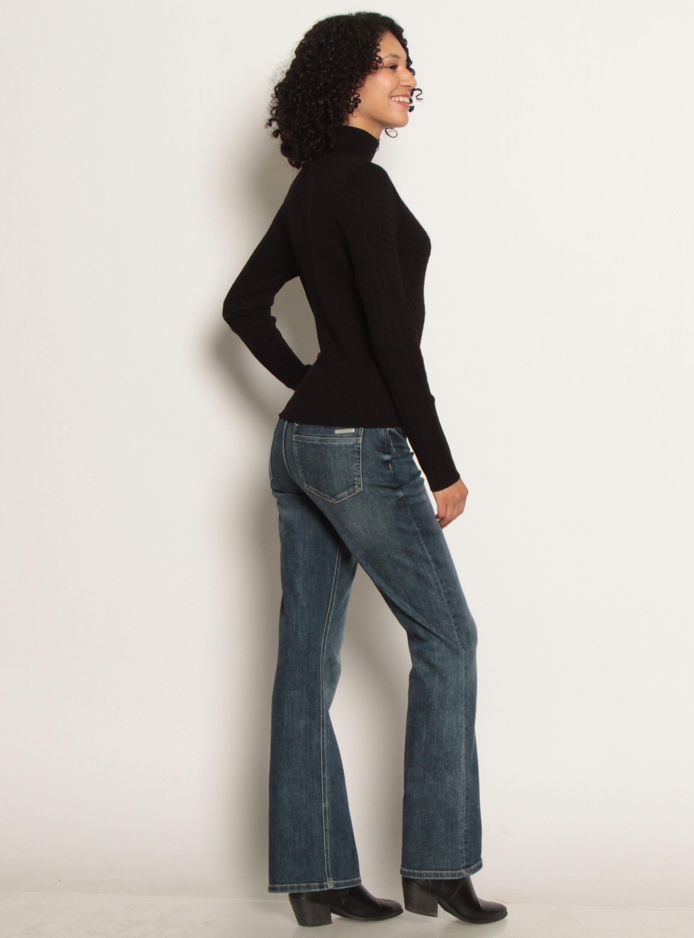 Sweater Trenzado de Cuello Alto Gs-4