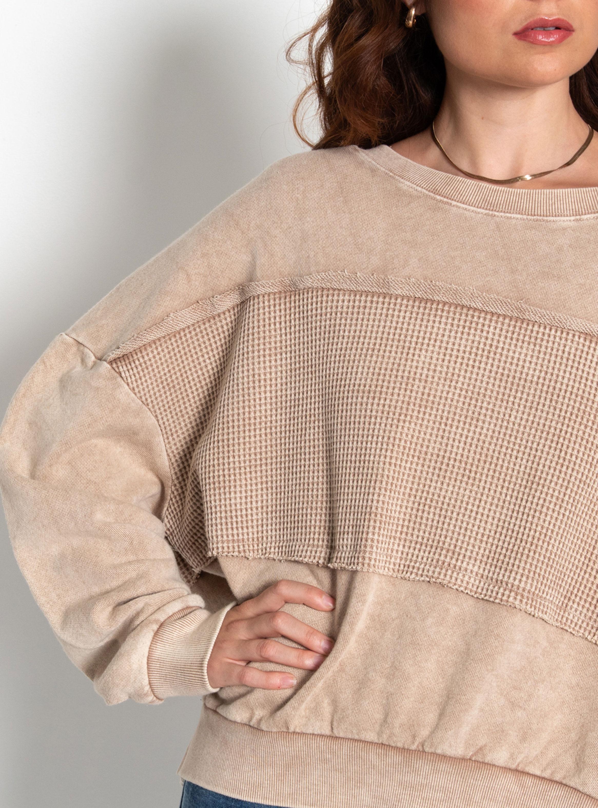 Sweater Acid Wash con Textura-2