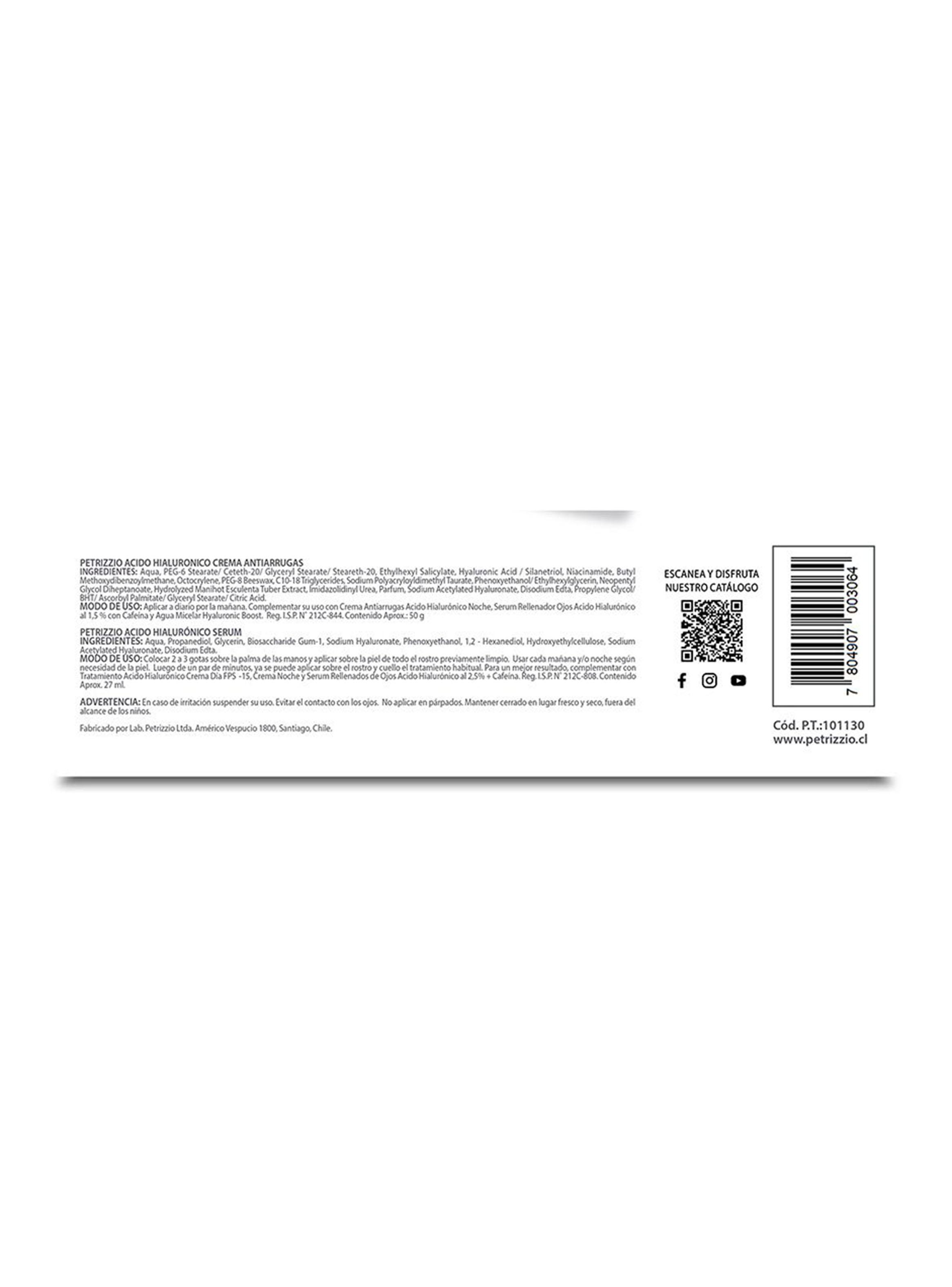 Set Skin Routine Ácido Hialurónico Crema + Sérum-3