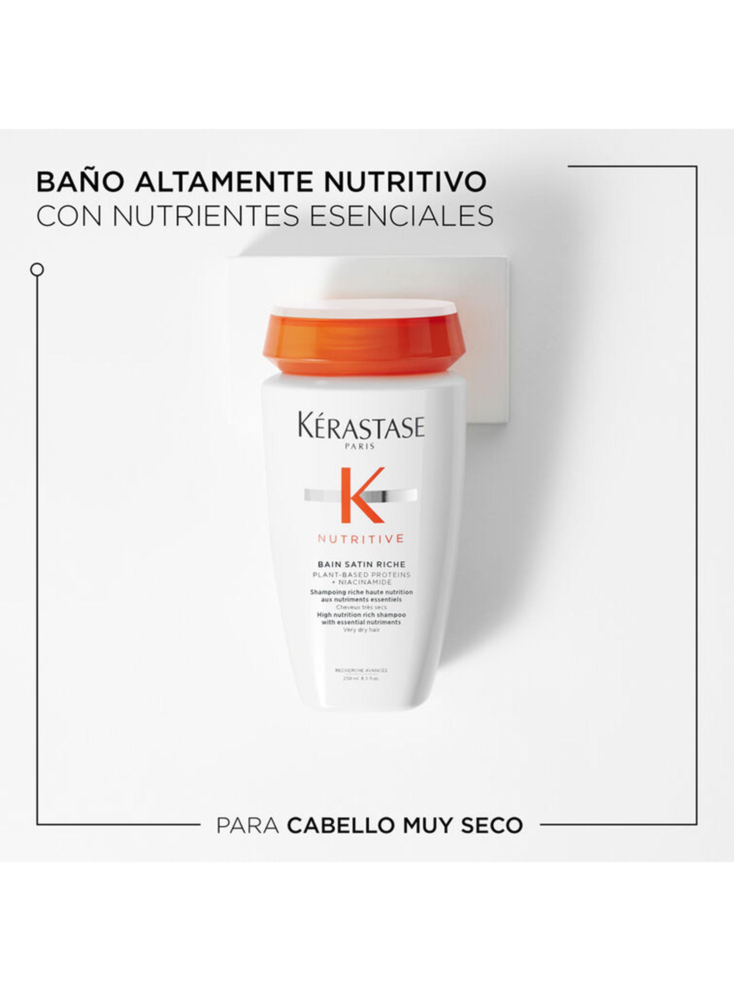 Shampoo XL Hidratante Cabello muy Seco Nutritive Bain Satin Riche 500 ml-2