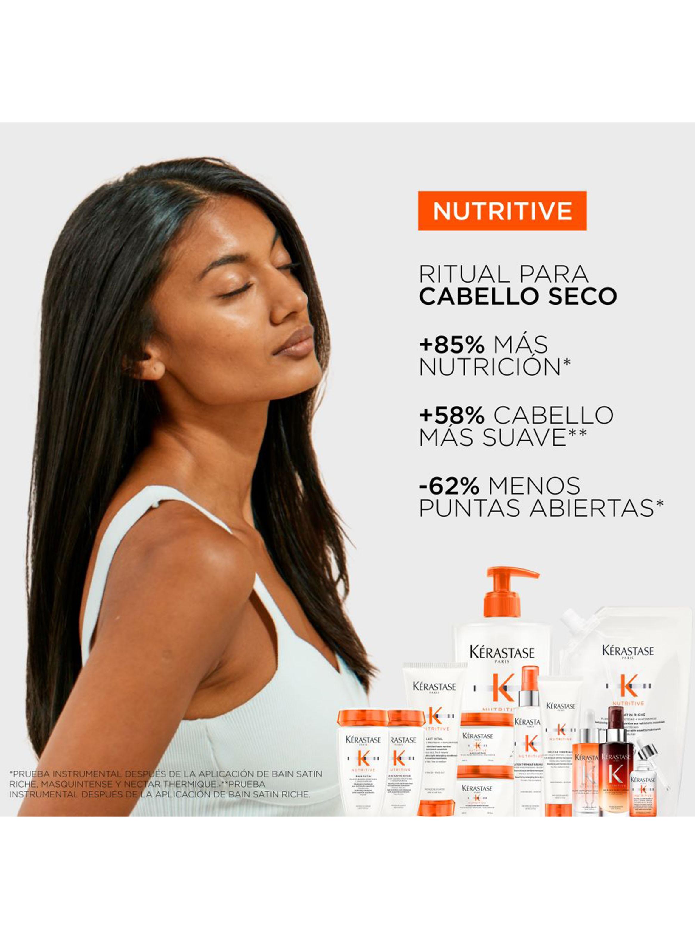 Shampoo XL Hidratante Cabello muy Seco Nutritive Bain Satin Riche 500 ml-4
