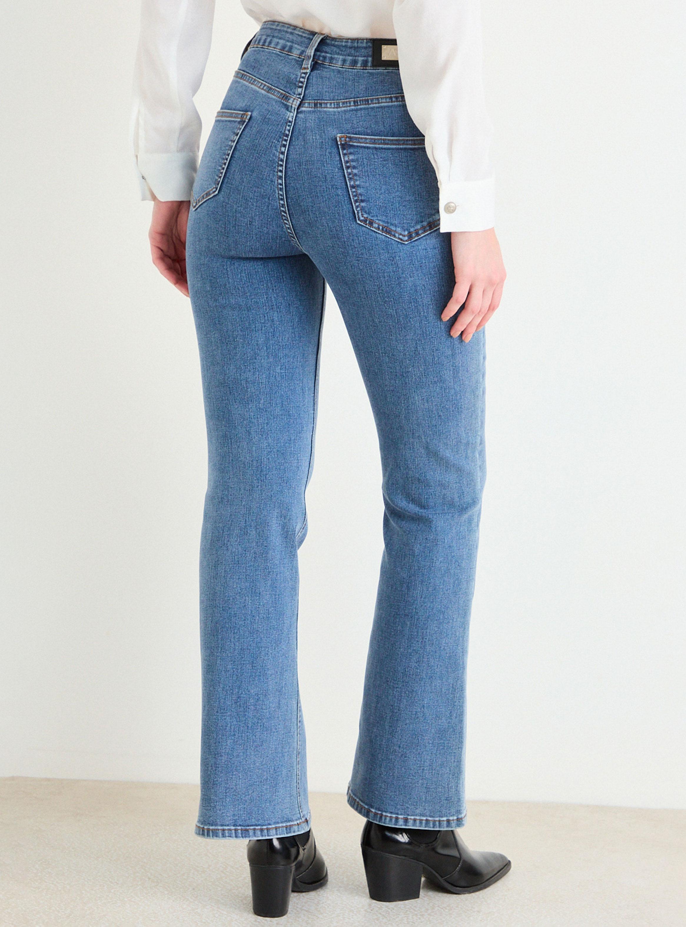 Jean Liso Regular Fit con Cierre-1