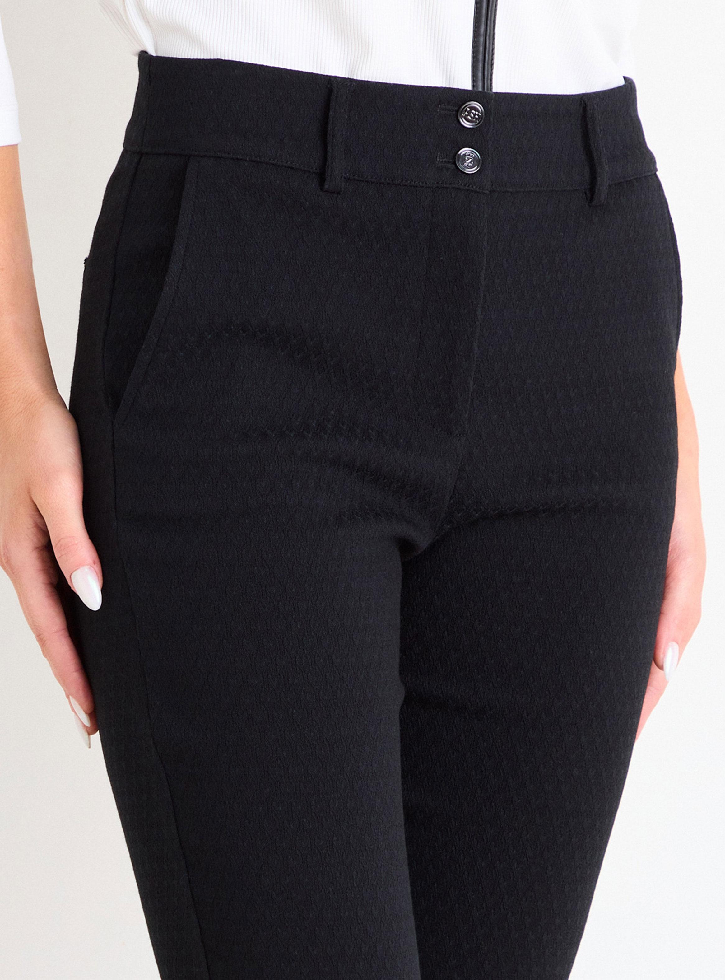 Pantalón Recto Regular Fit Medio-3