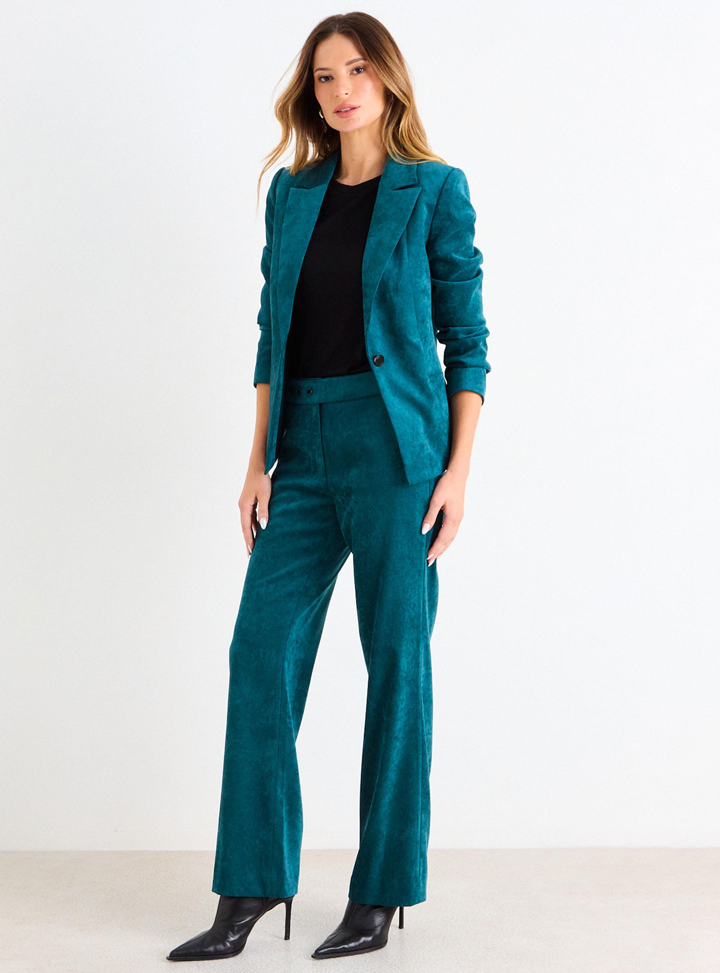 Blazer de Pana Liso Regular Color-3