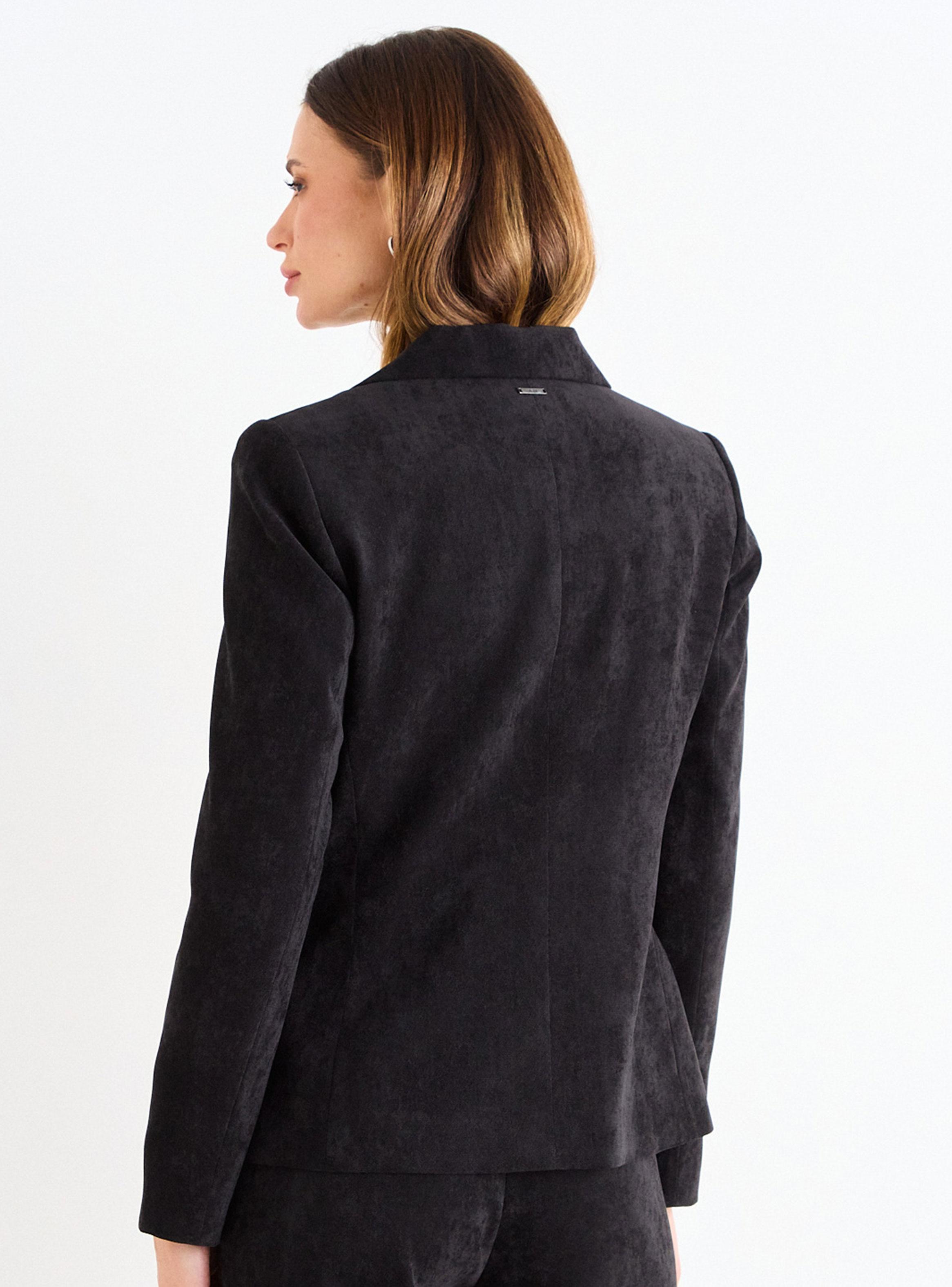 Blazer de Pana Liso Regular-1