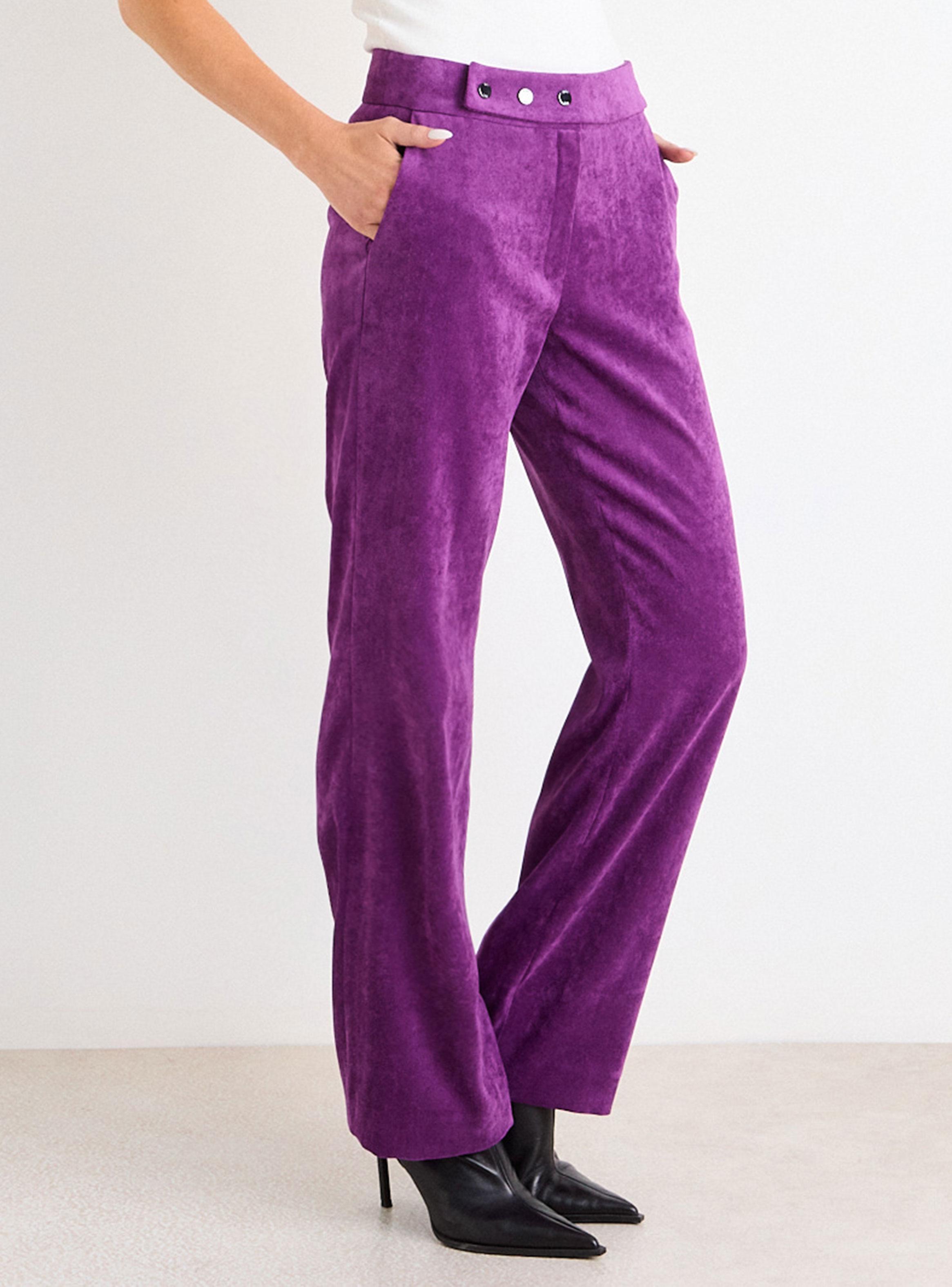 Pantalón de Pana Recto Regular Cierre-2