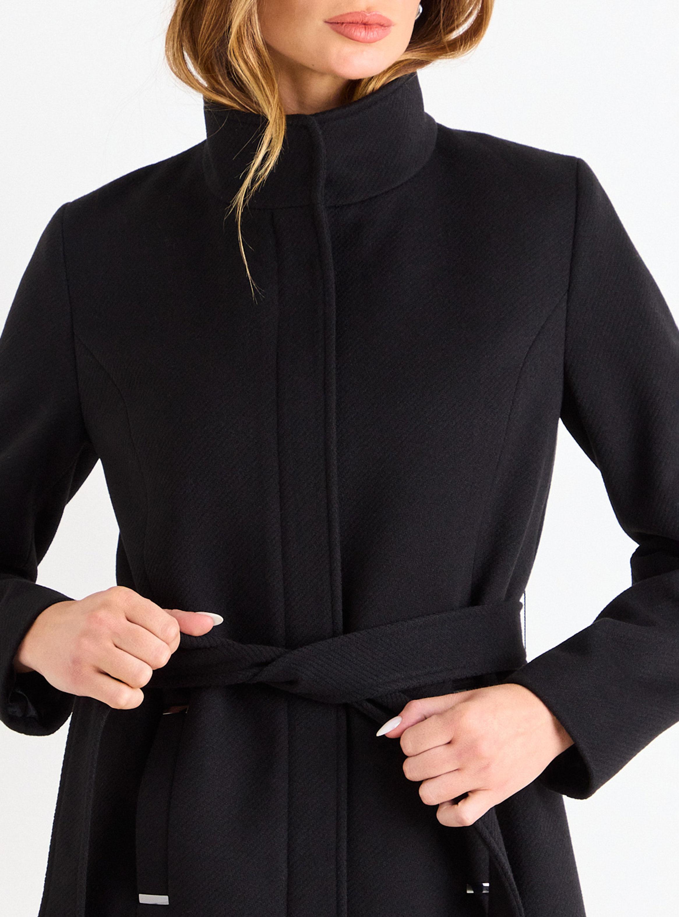 Abrigo Chaquetón Liso Color Básico-2