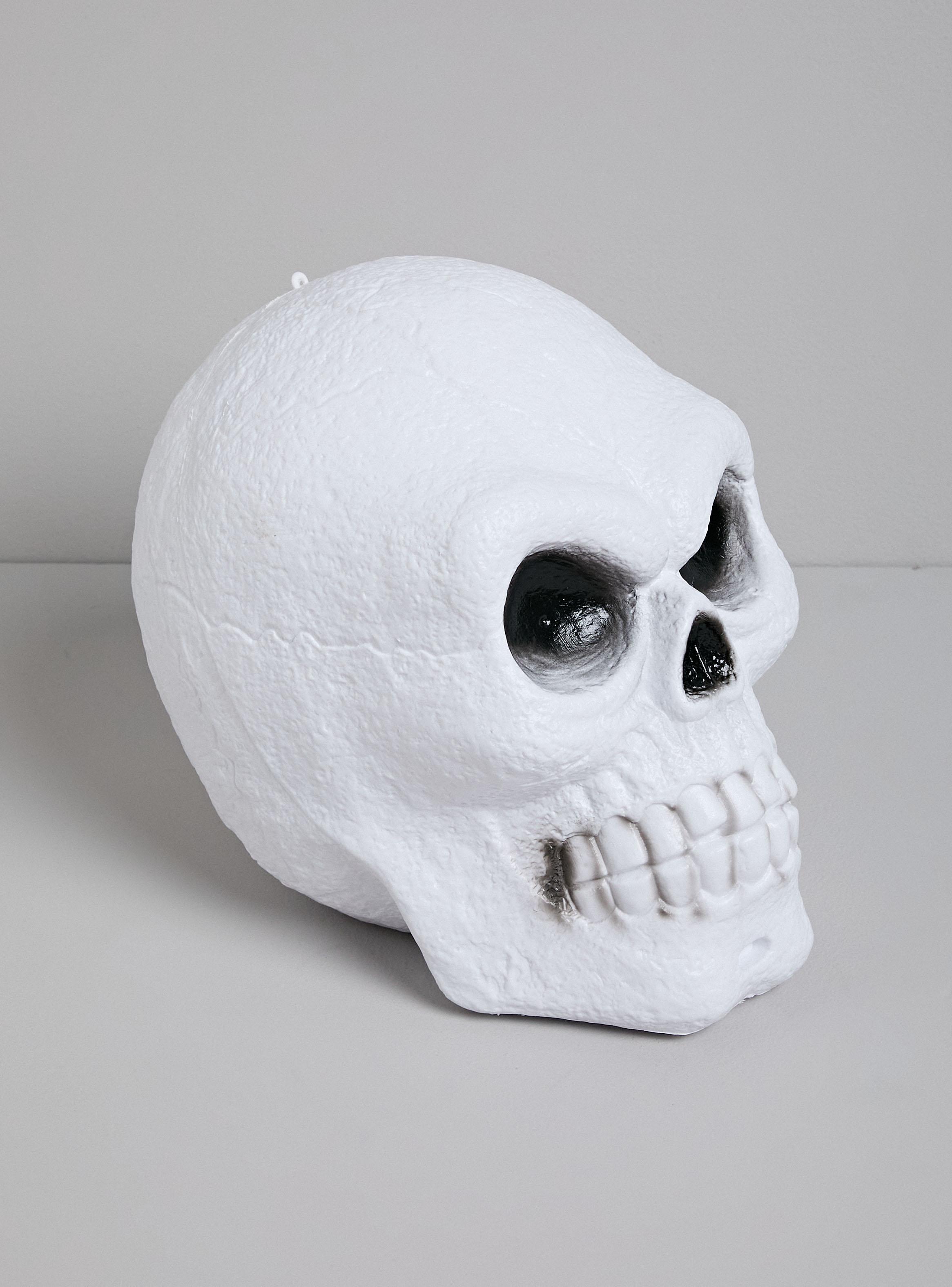 Adorno Calavera XL Cambia Color Halloween-0