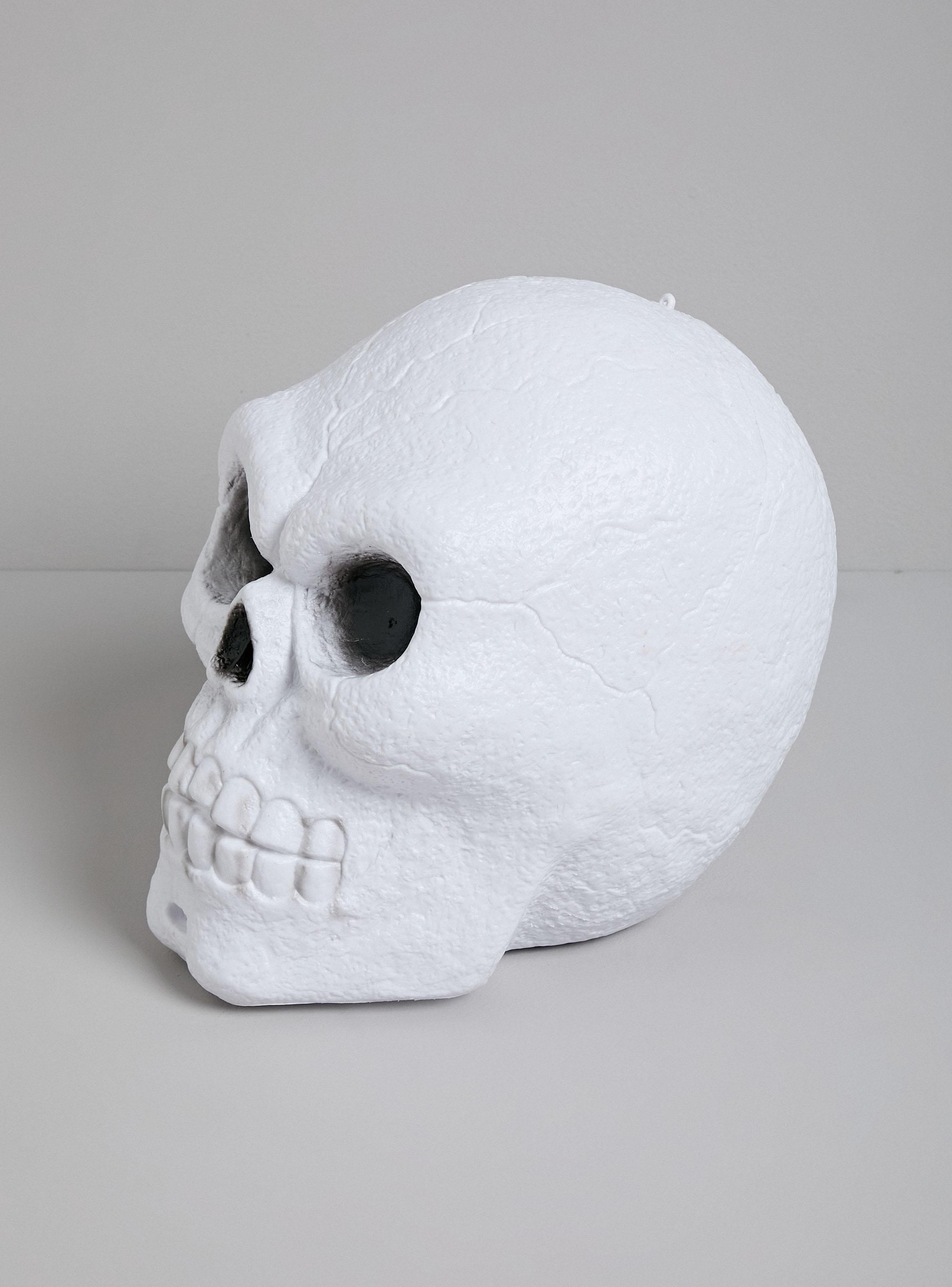 Adorno Calavera XL Cambia Color Halloween-2