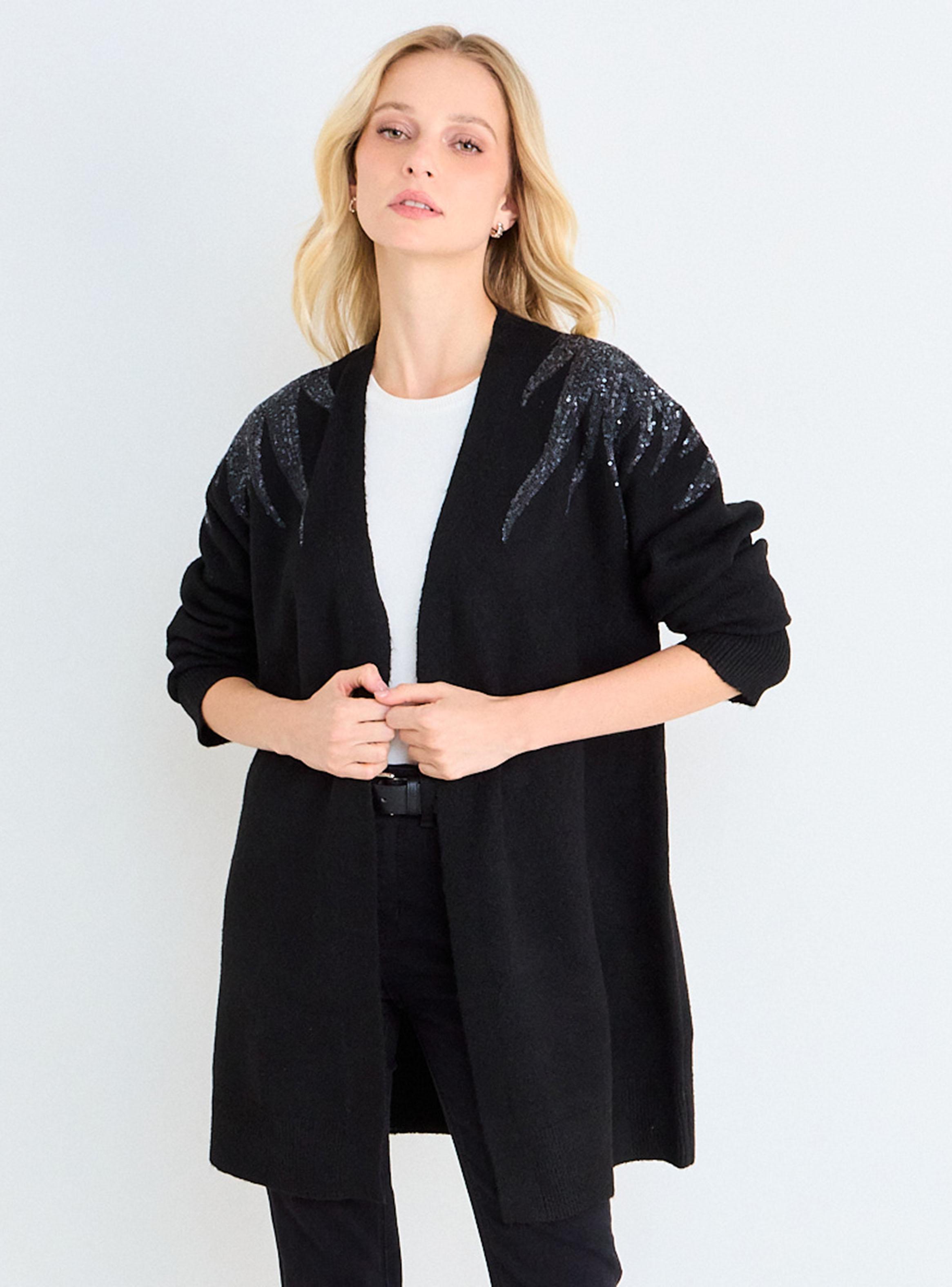 Cárdigan Largo de Tope-0