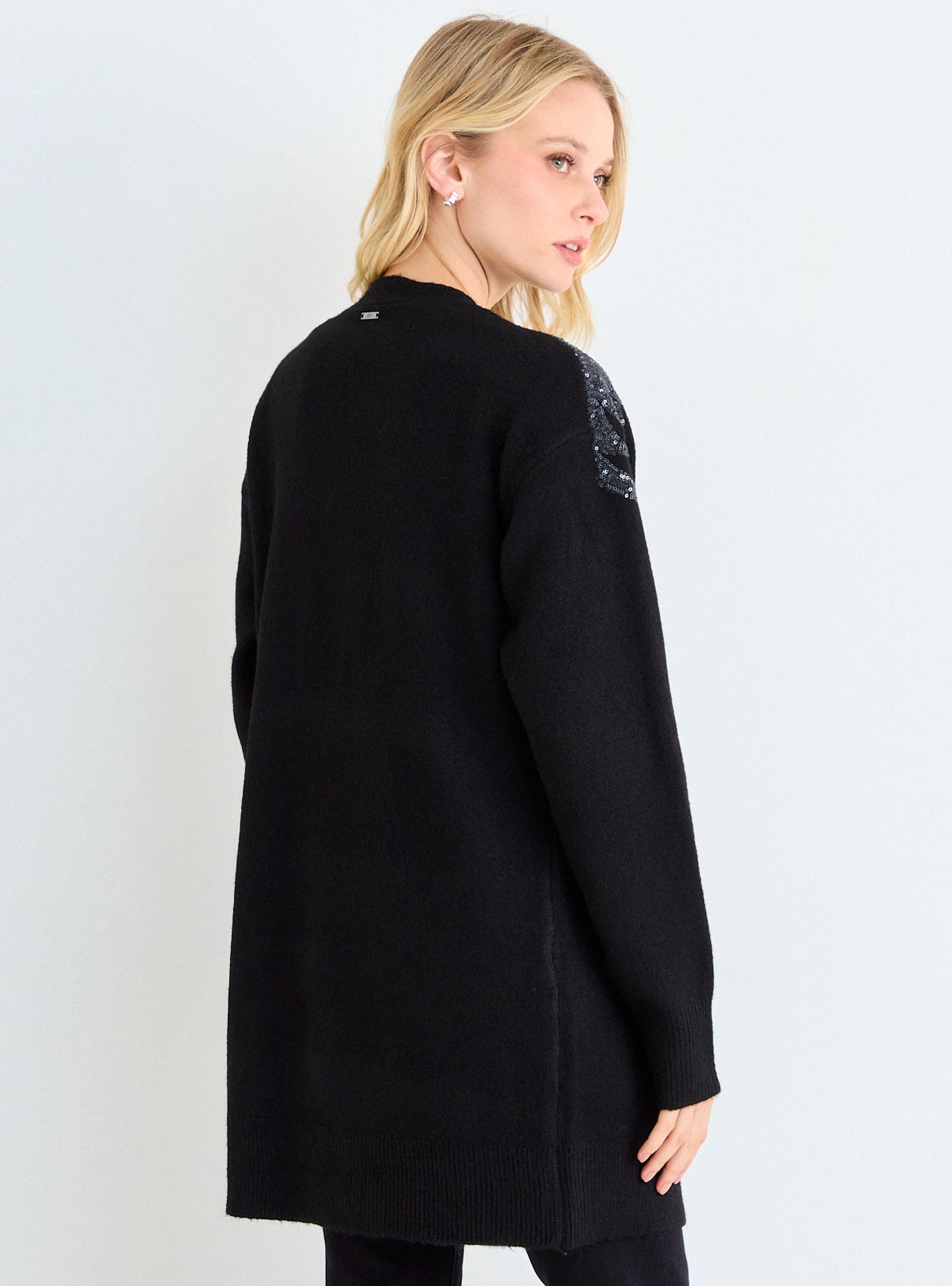 Cárdigan Largo de Tope-1