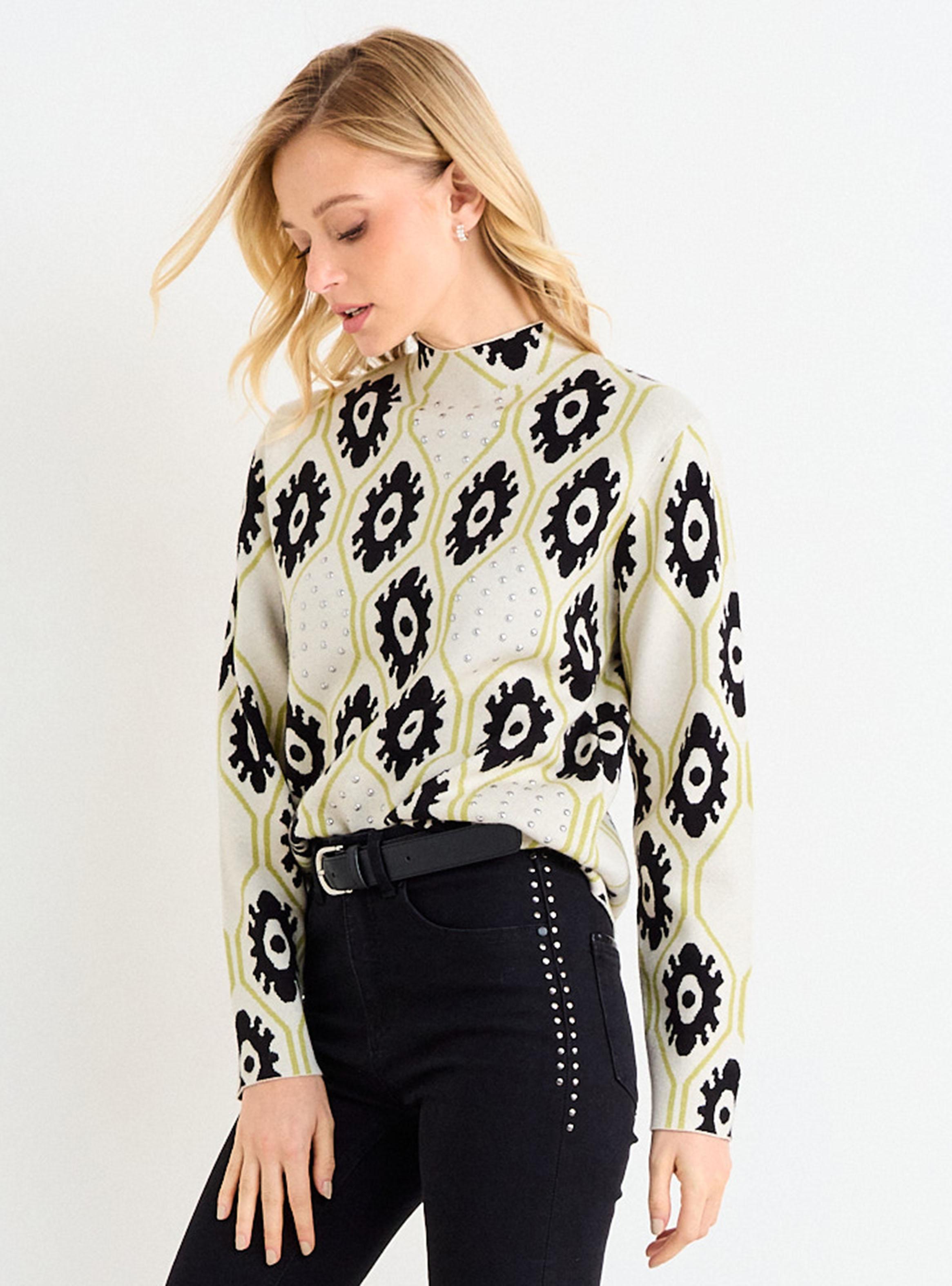 Sweater Jacquard Print Regular-2
