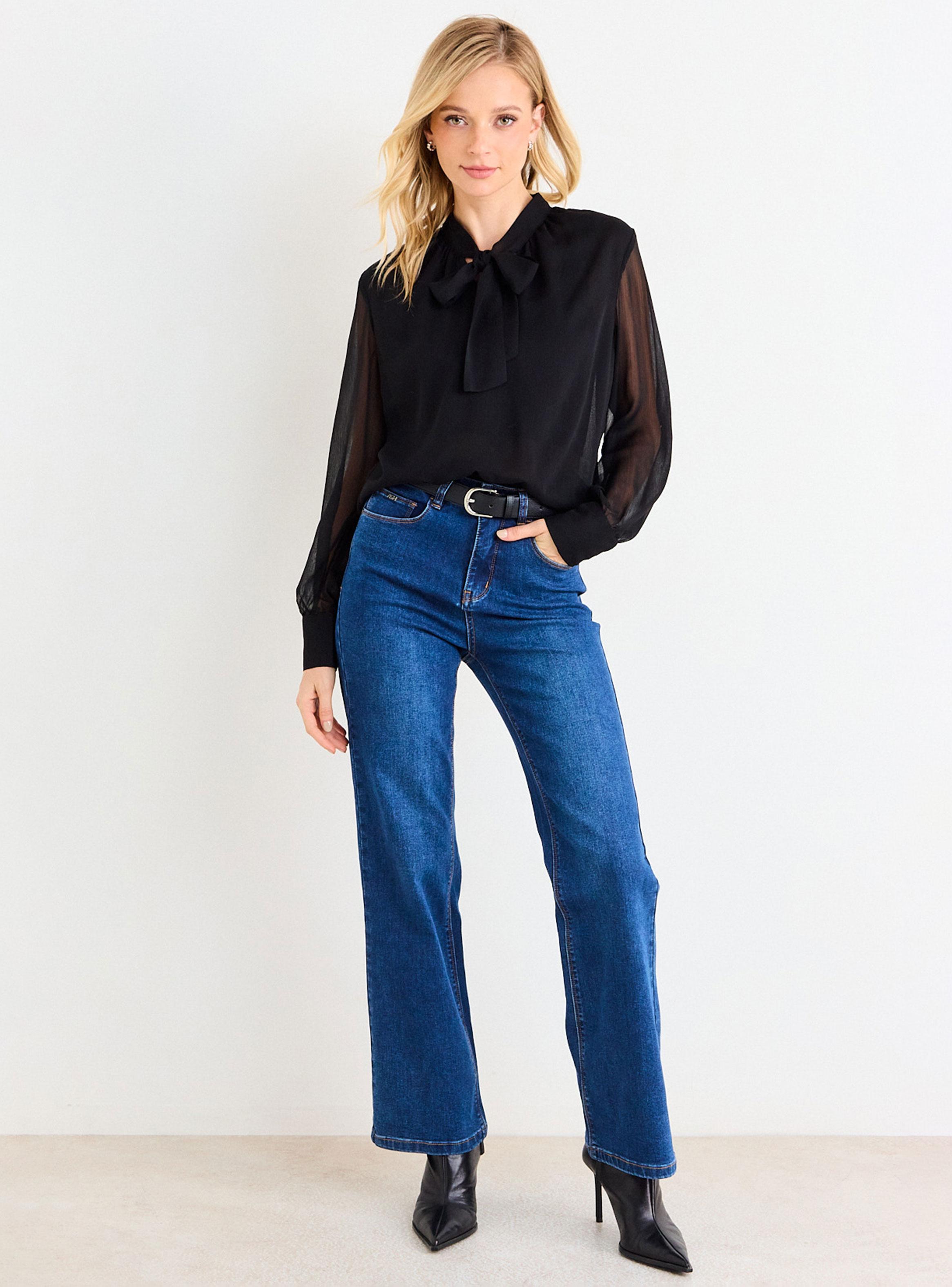 Blusa Lisa con Transparencias-4