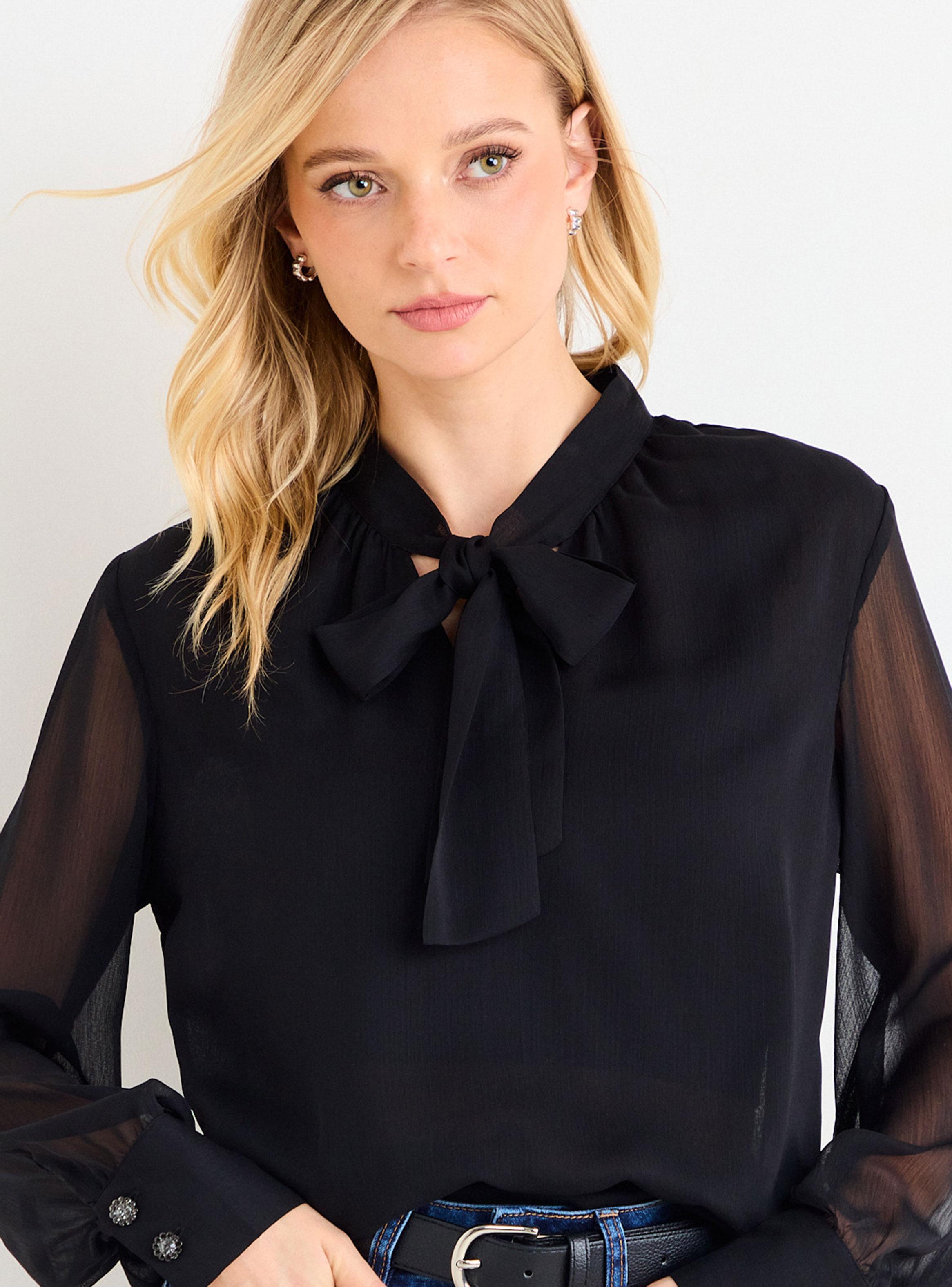 Blusa Lisa con Transparencias-3