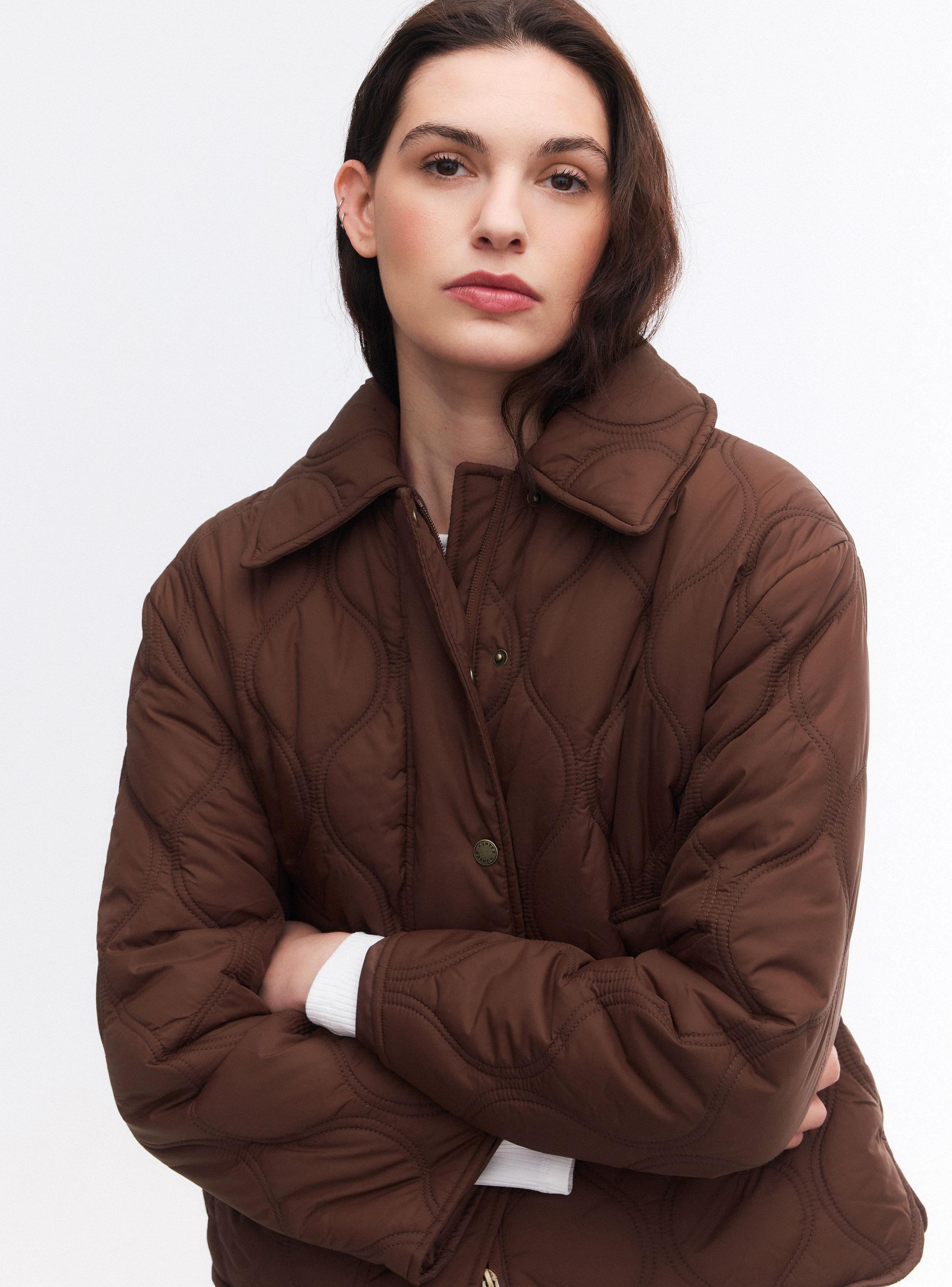 Parka Bolsillos con Tapetas y Broches-2