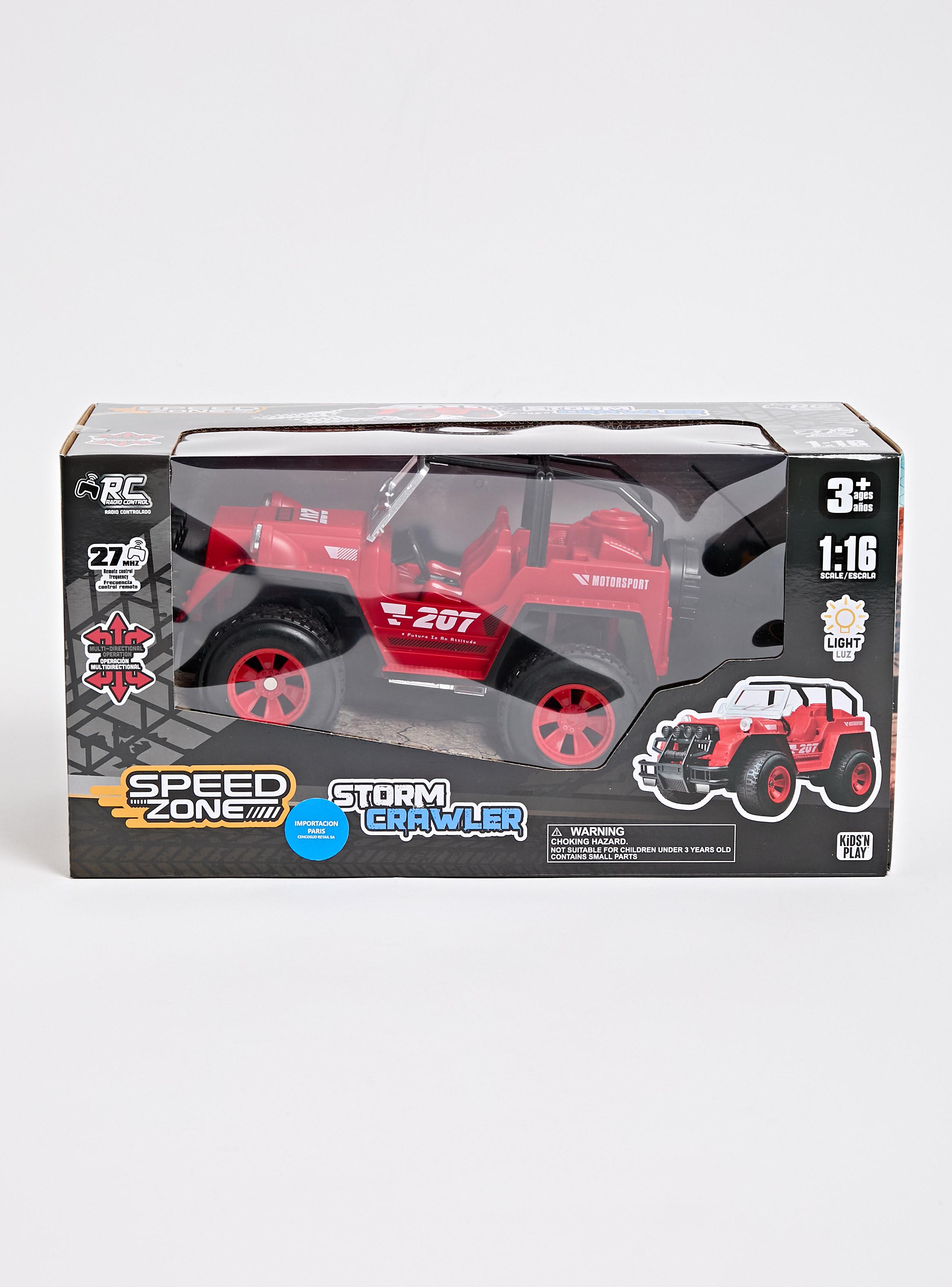 Auto a Control Remoto Full Función 1:16 Rojo-3