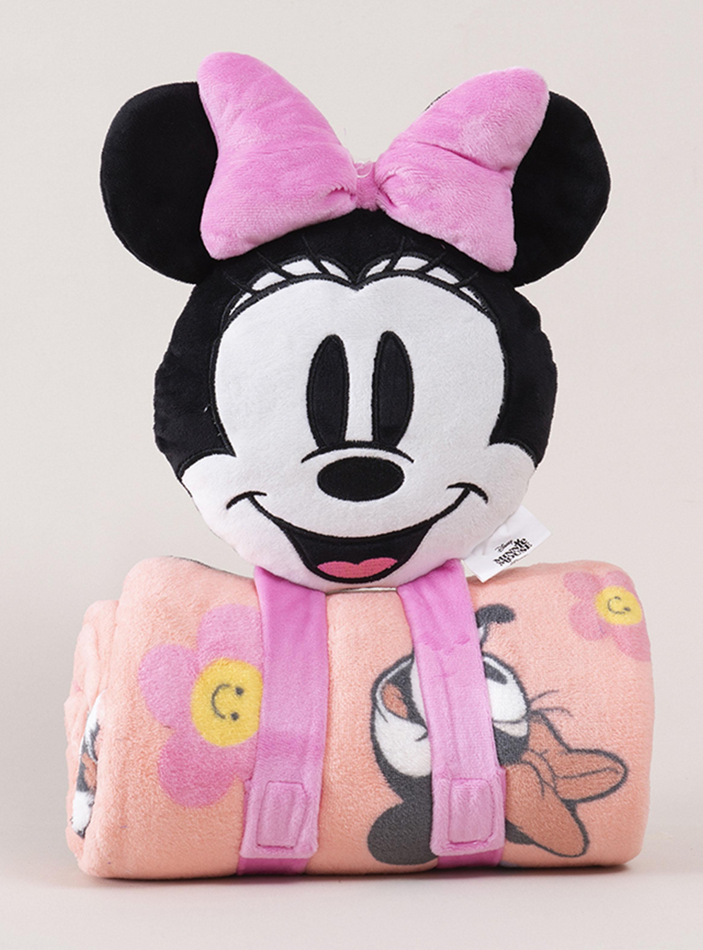 Manta + Cojín 3D 127x152 cm Minnie-0