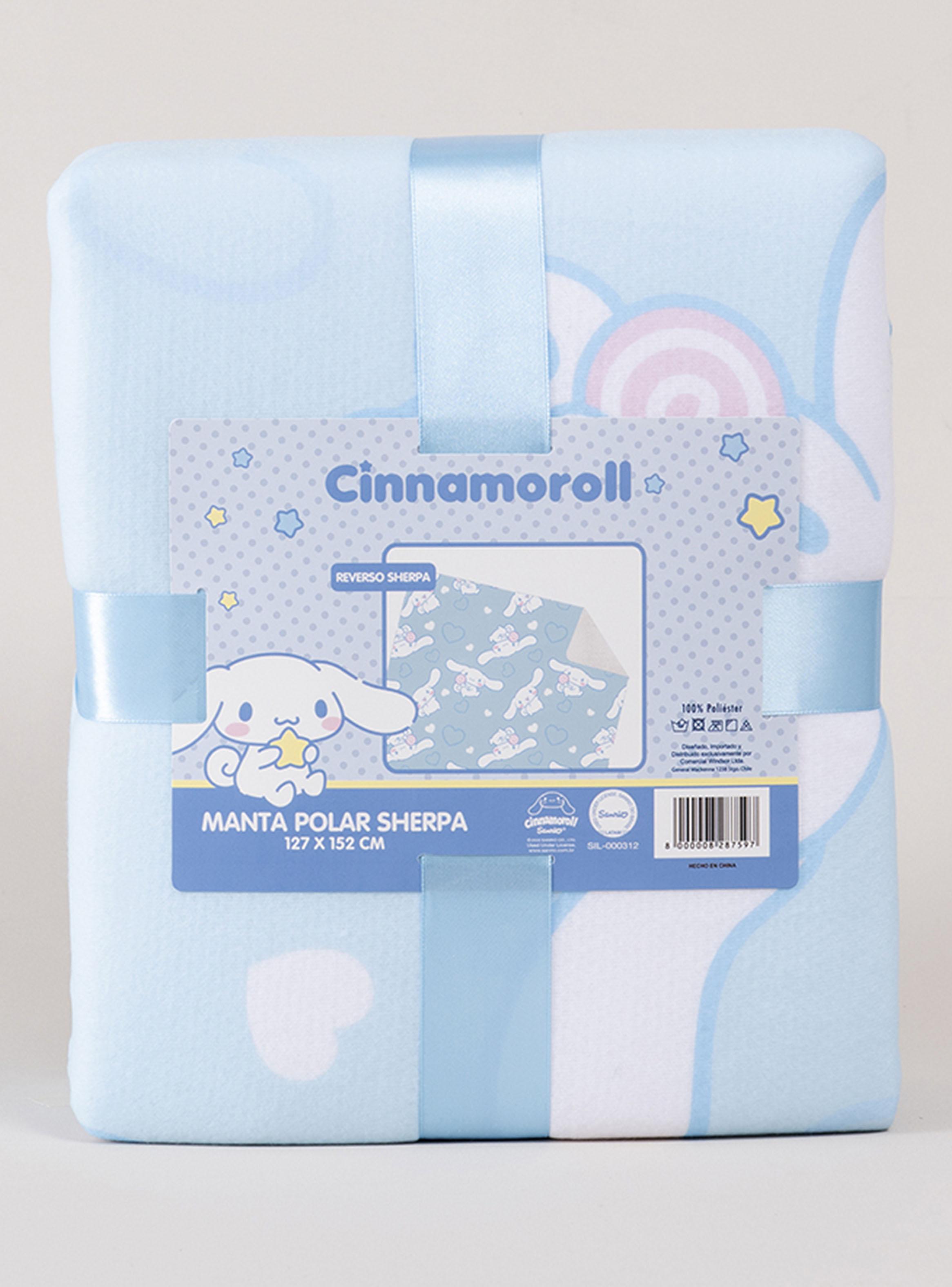 Manta Polar Sherpa Cinnamoroll 127x152 cm-2