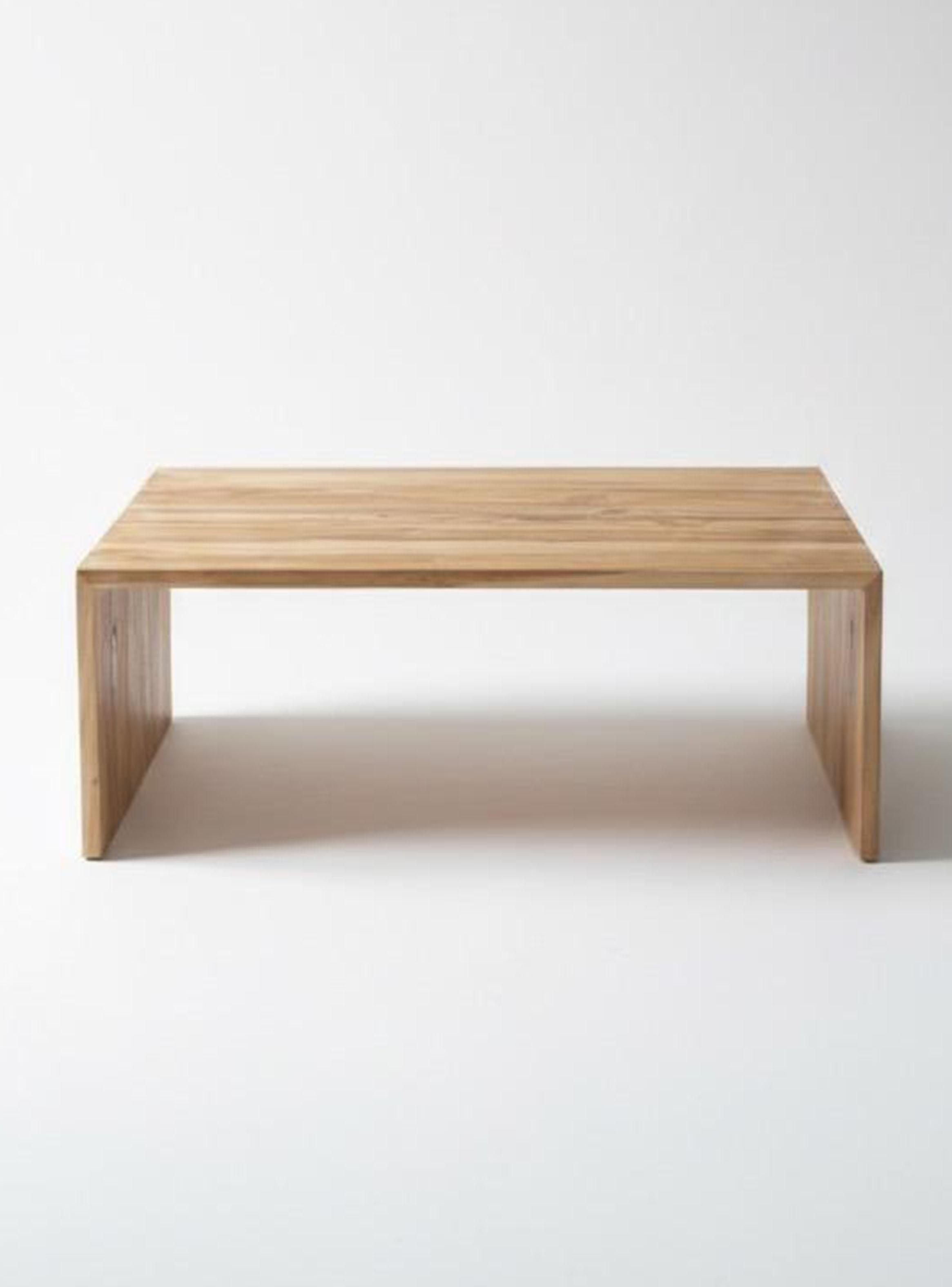 Mesa de Centro Corchete Madera 120 cm-3