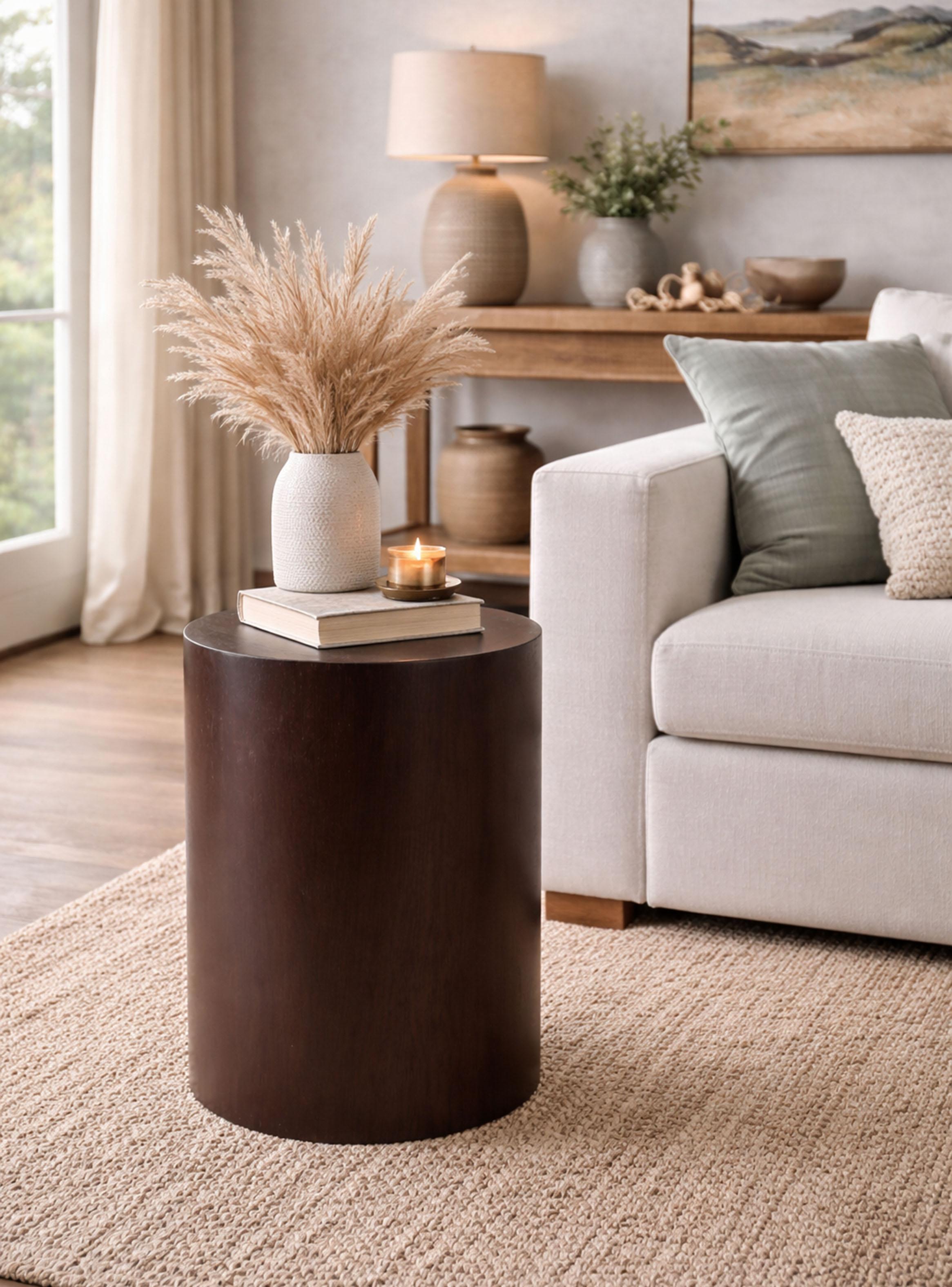 Piso Cilindro Negro 33x47 cm-2