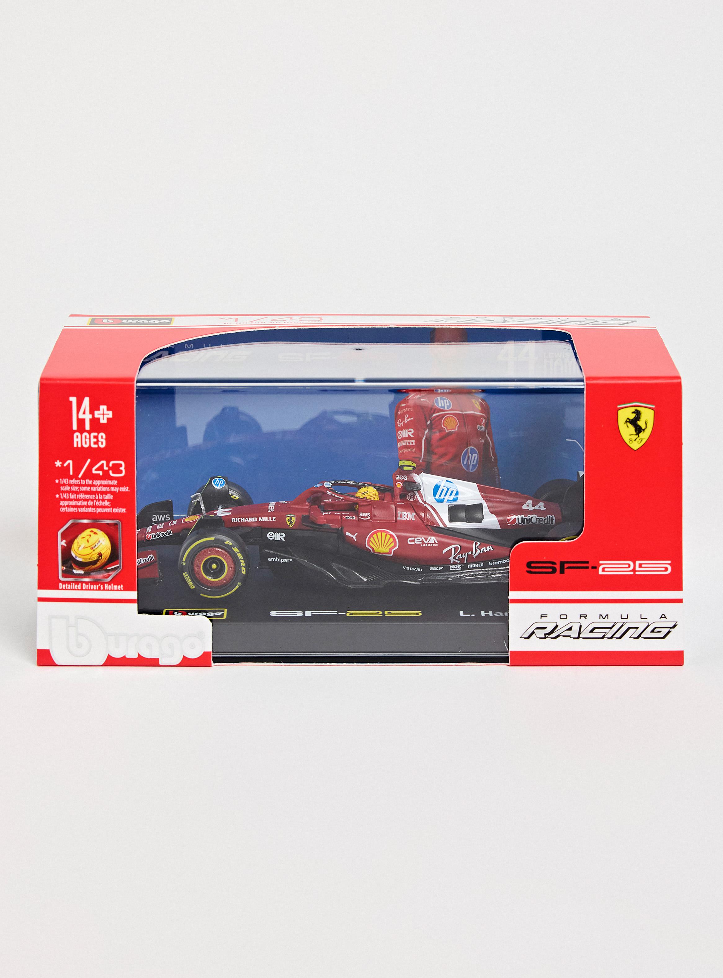 Auto Ferrari SF-25 1:43 con Casco-3