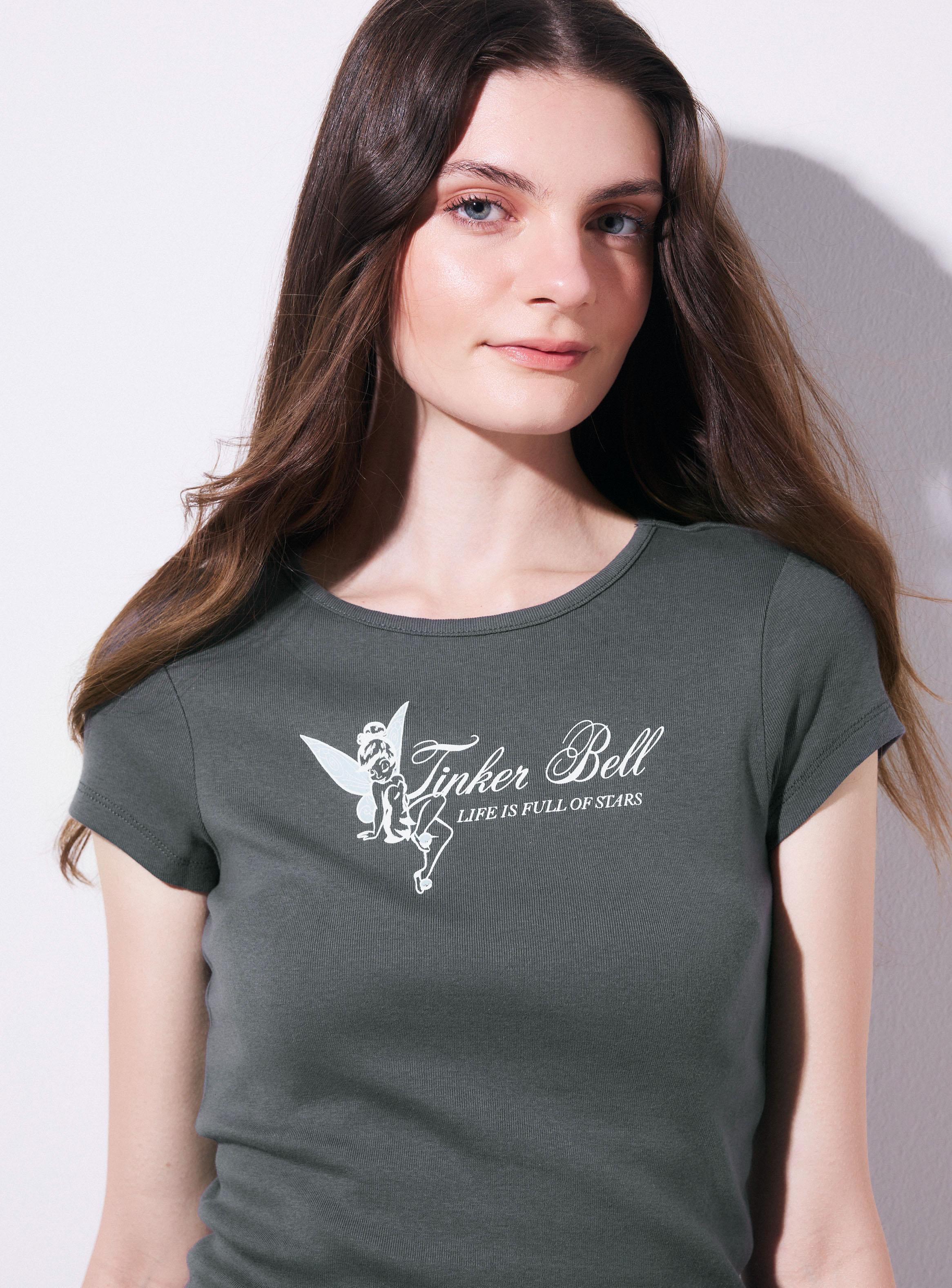 Polera Baby Tee Licencia Tinker Bell-3