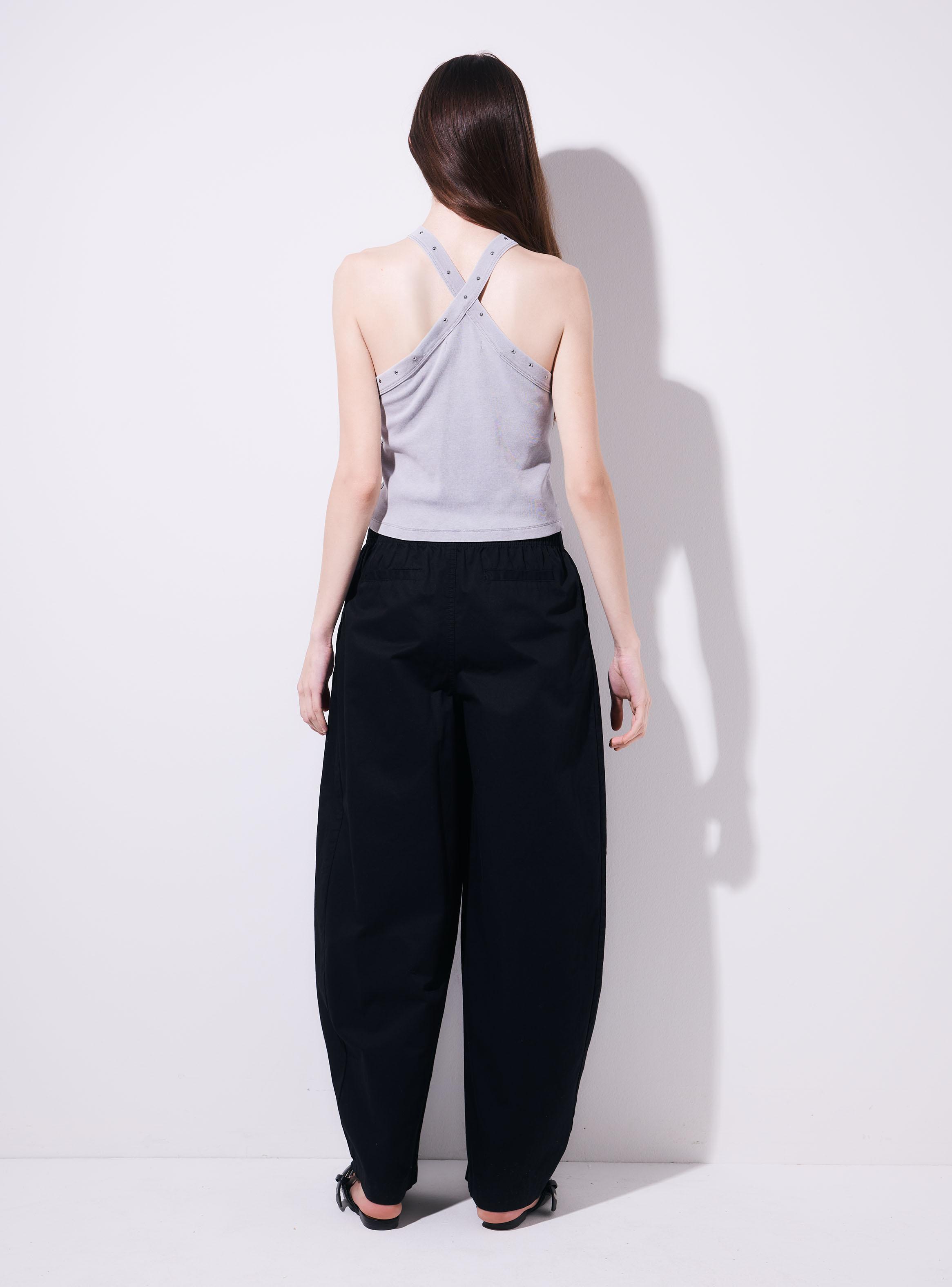Pantalón Baggy con Pretina Elasticada-5