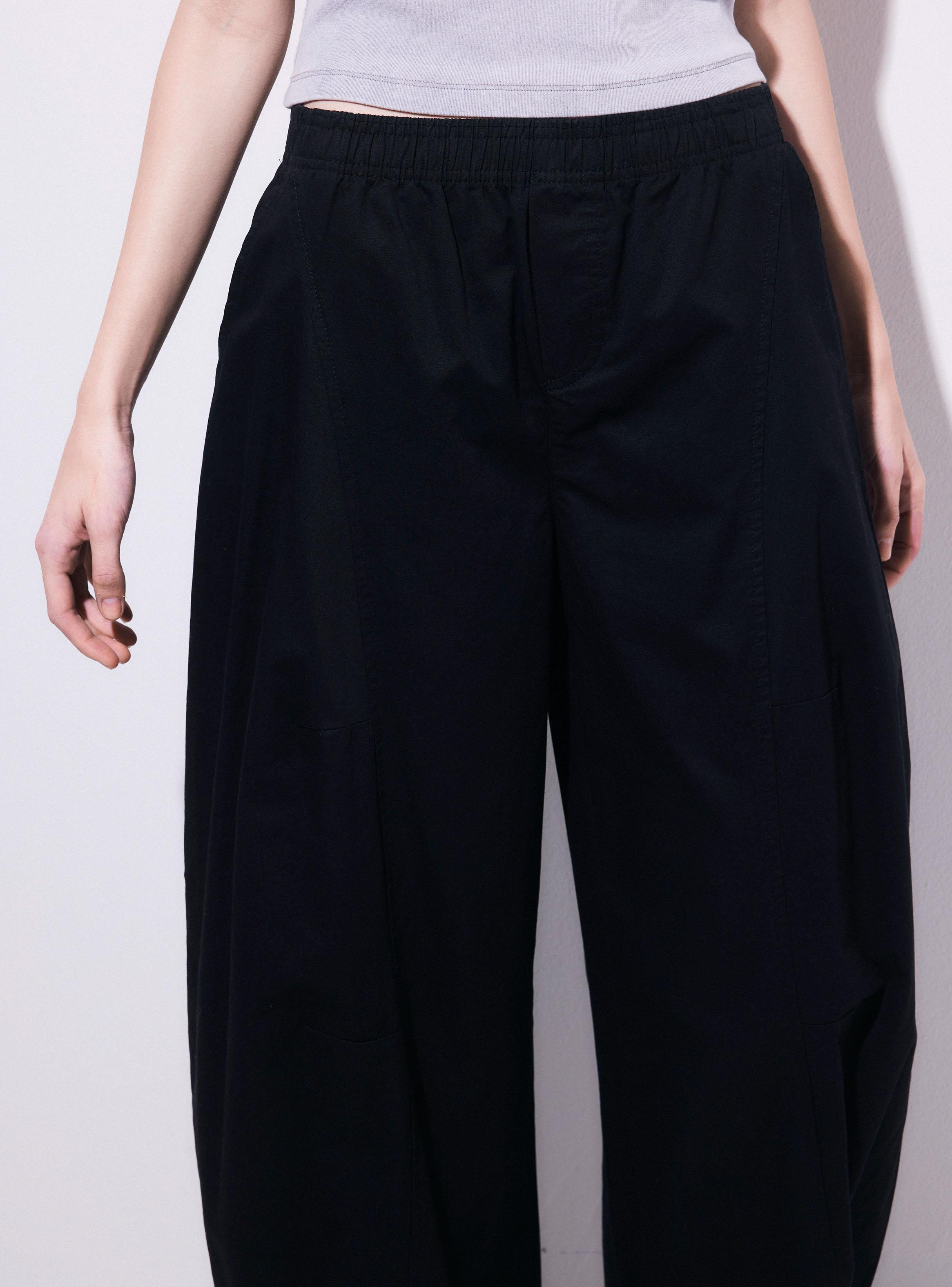 Pantalón Baggy con Pretina Elasticada-2