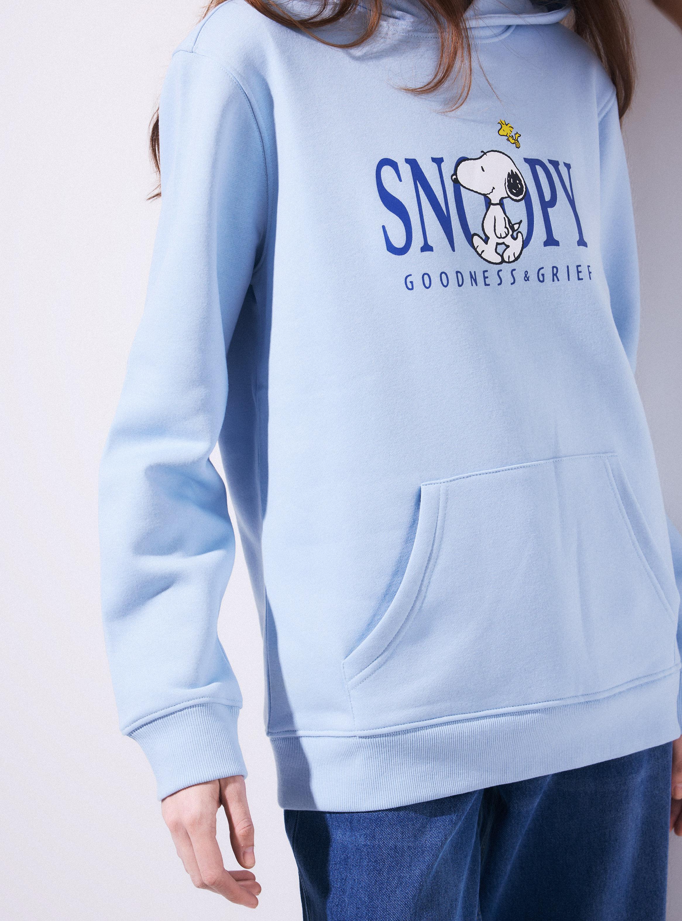 Polerón Capucha Estampado Snoopy-3