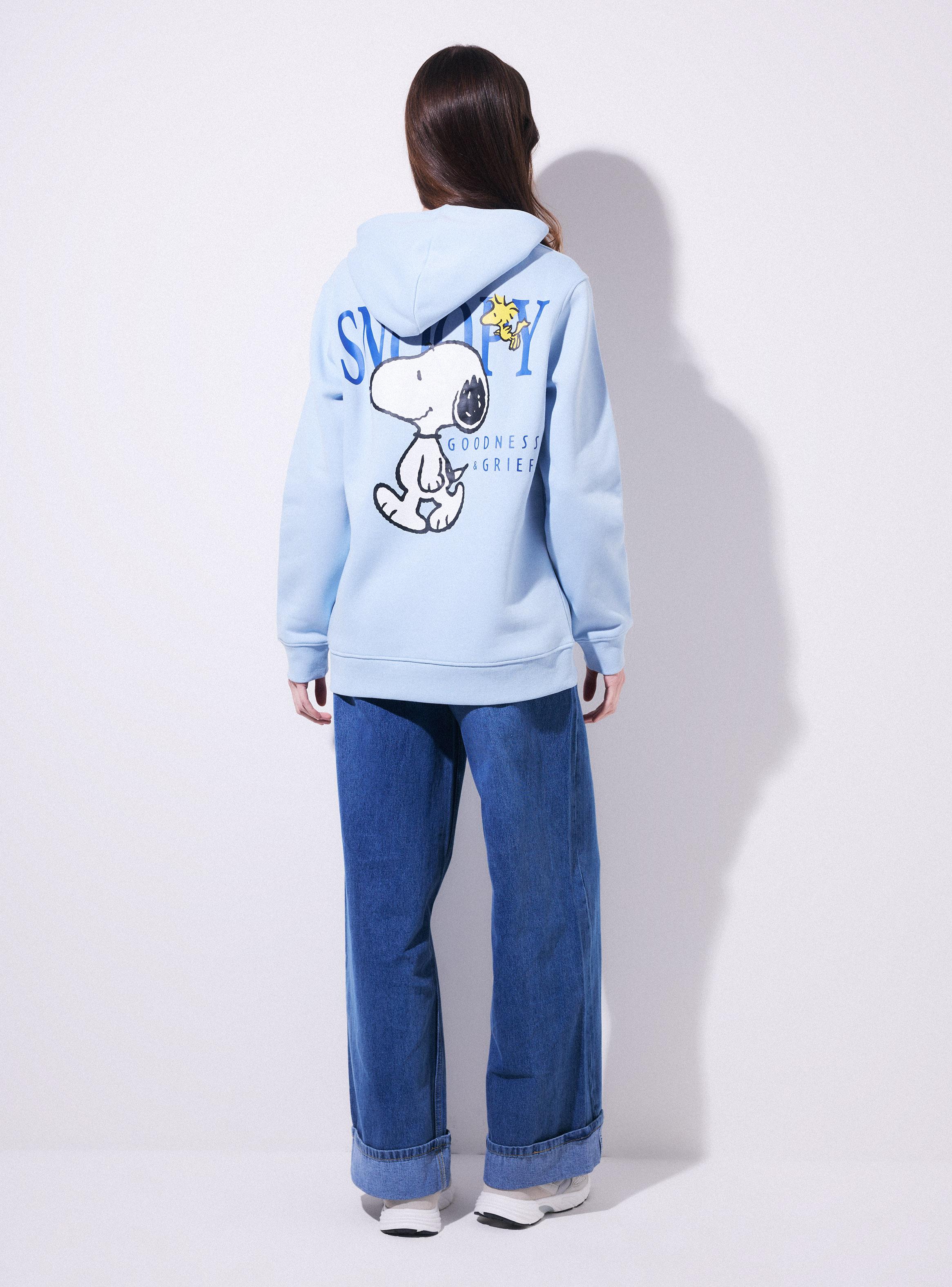 Polerón Capucha Estampado Snoopy-5
