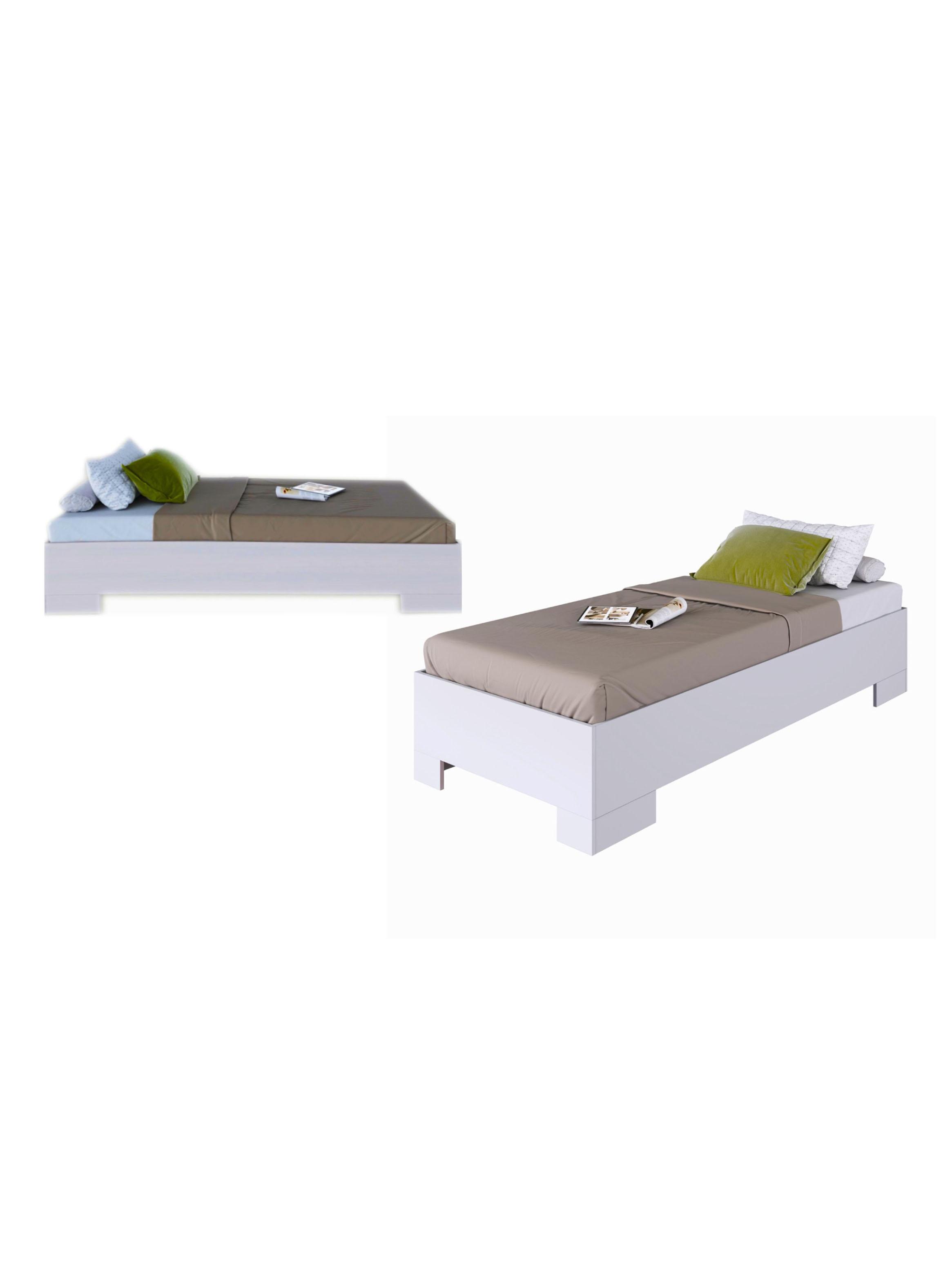 Cama Individual Xangai 190 x 90 cm Blanco-2